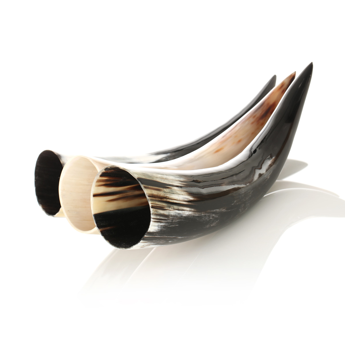 trinkhorn-poliert-500ml-0035810dde71fb8d Trinkhorn aus echtem Horn - aussen poliert