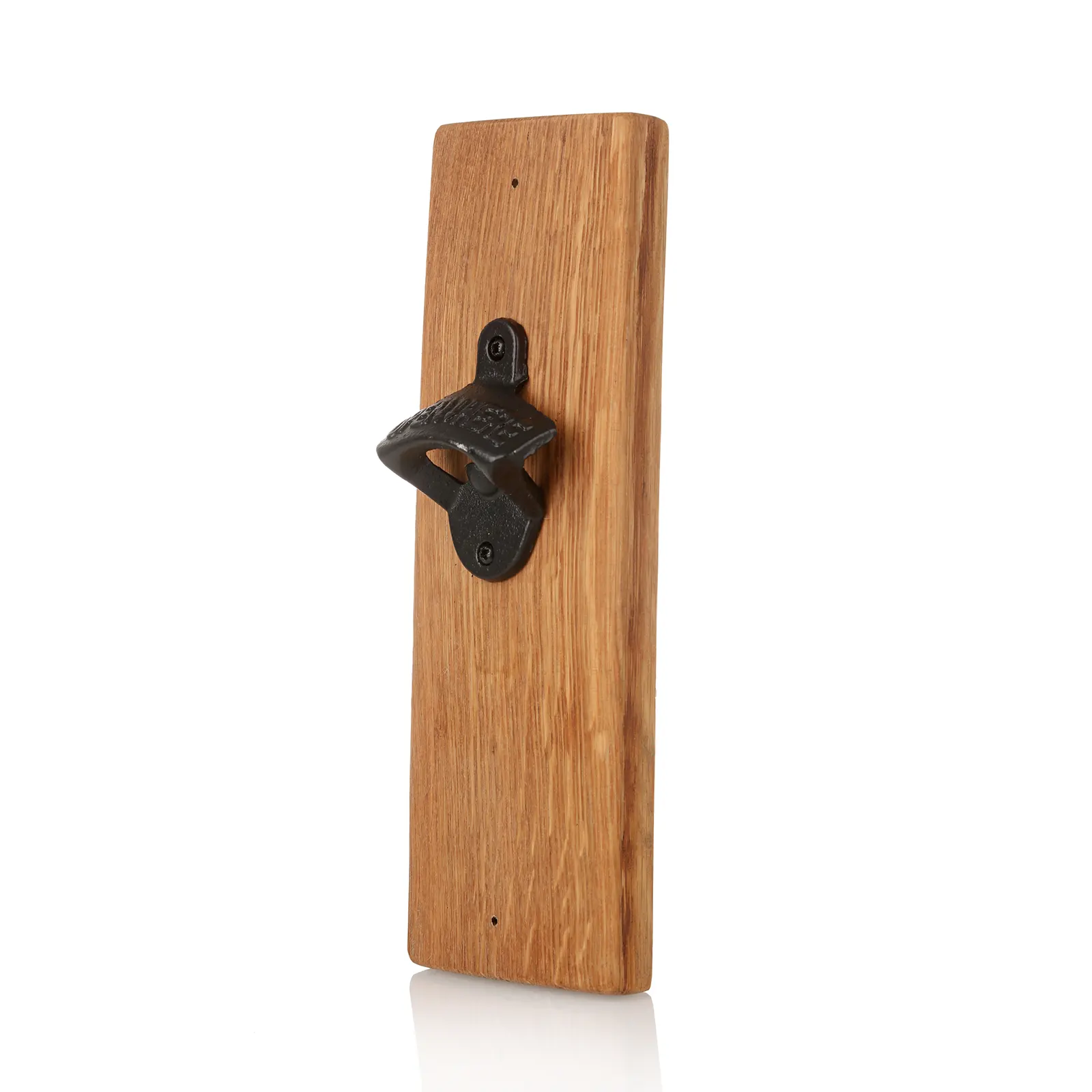 Wand-Flaschenöffner aus recyceltem Whiskyfass - Handgefertigt in Schottland Wand-Flaschenöffner aus recyceltem Whiskyfass - Handgefertigt in Schottland