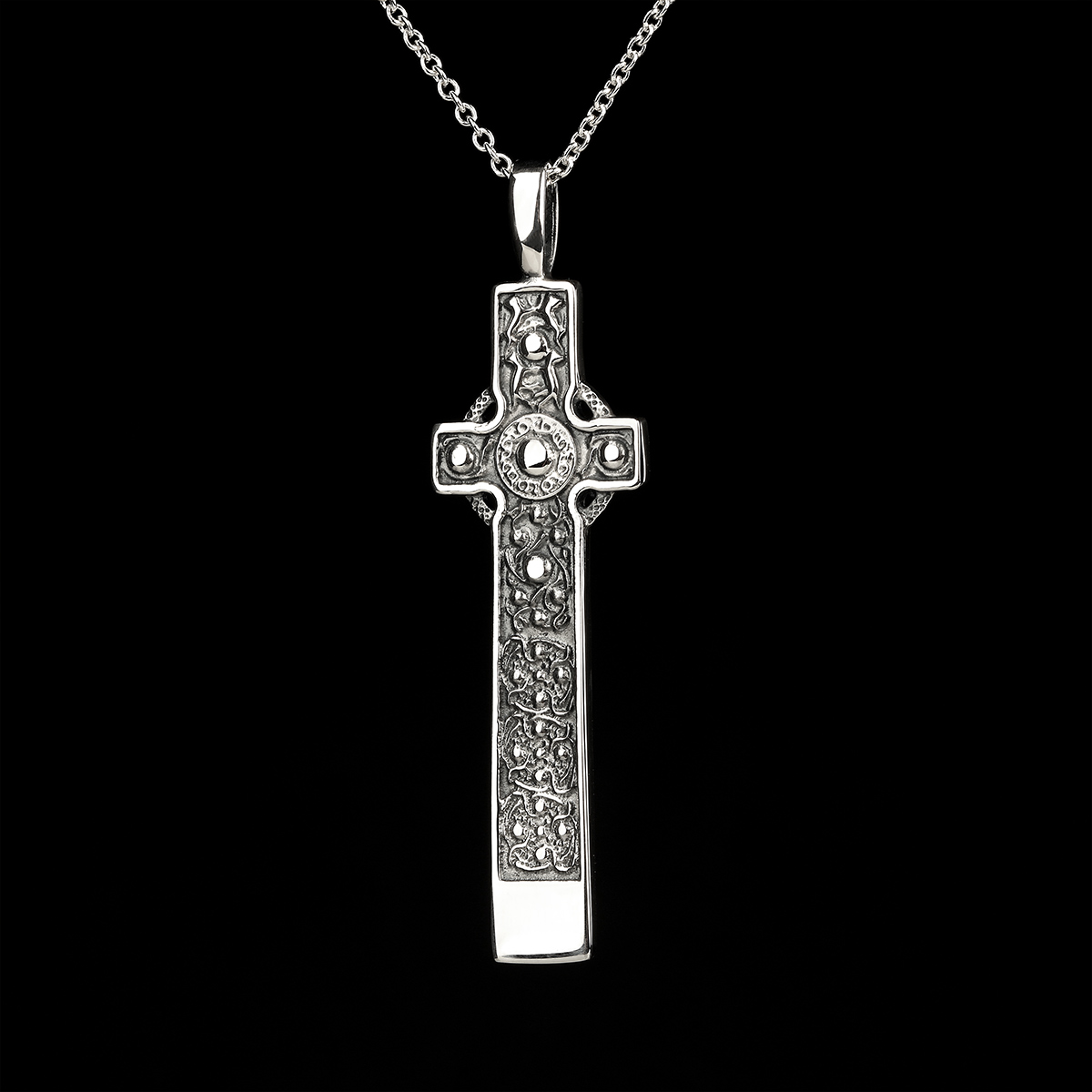 St Martin's Cross of Iona - Keltisches Kreuz aus Schottland - Sterling Silber