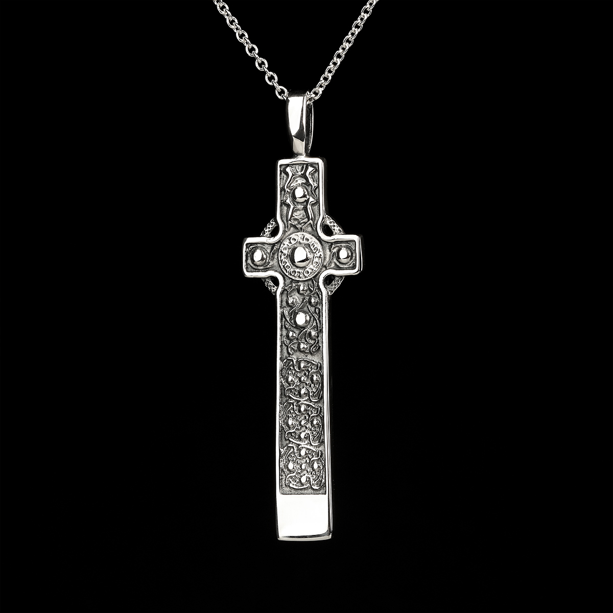 keltisch-kreuz-iona-abbey-schmuck-ortak-005ad8KH34ewvmSa St Martin's Cross of Iona - Keltisches Kreuz aus Schottland - Sterling Silber