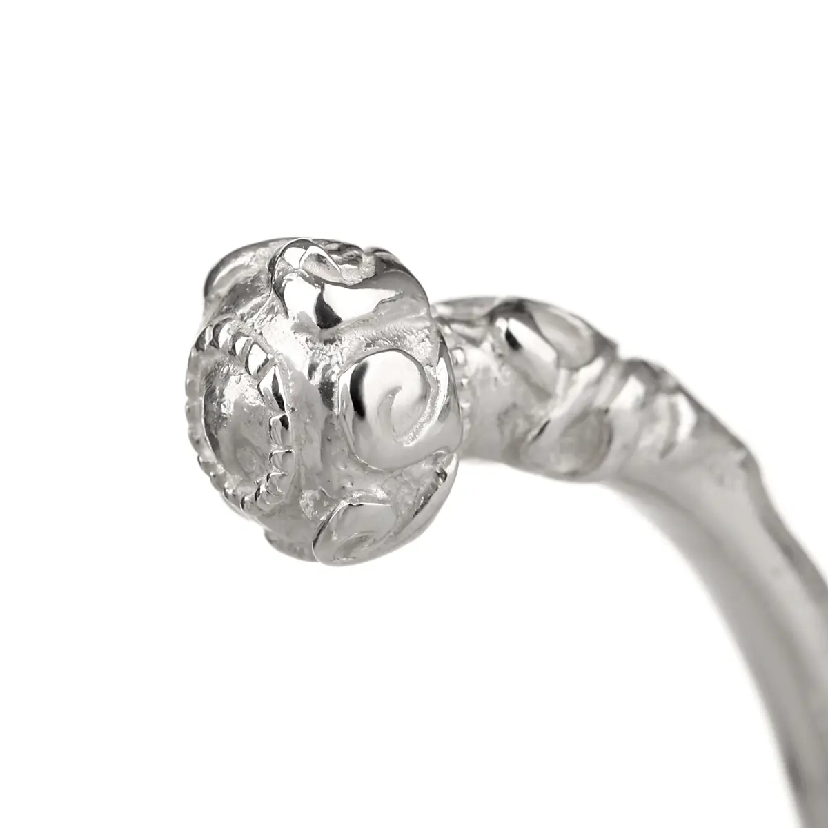 armreif-torc-armschmuck-irland-keltisch-silber-antik-004 Ancient Celtic Torc  - keltischer Armreif aus Sterling Silber - Handgefertigt in Irland