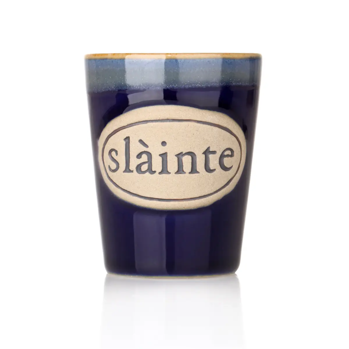 shot-schnaps-becher-schottland-slainte-001 Sláinte Stoneware Shot Cup - Schottischer Shotbecher aus Keramik