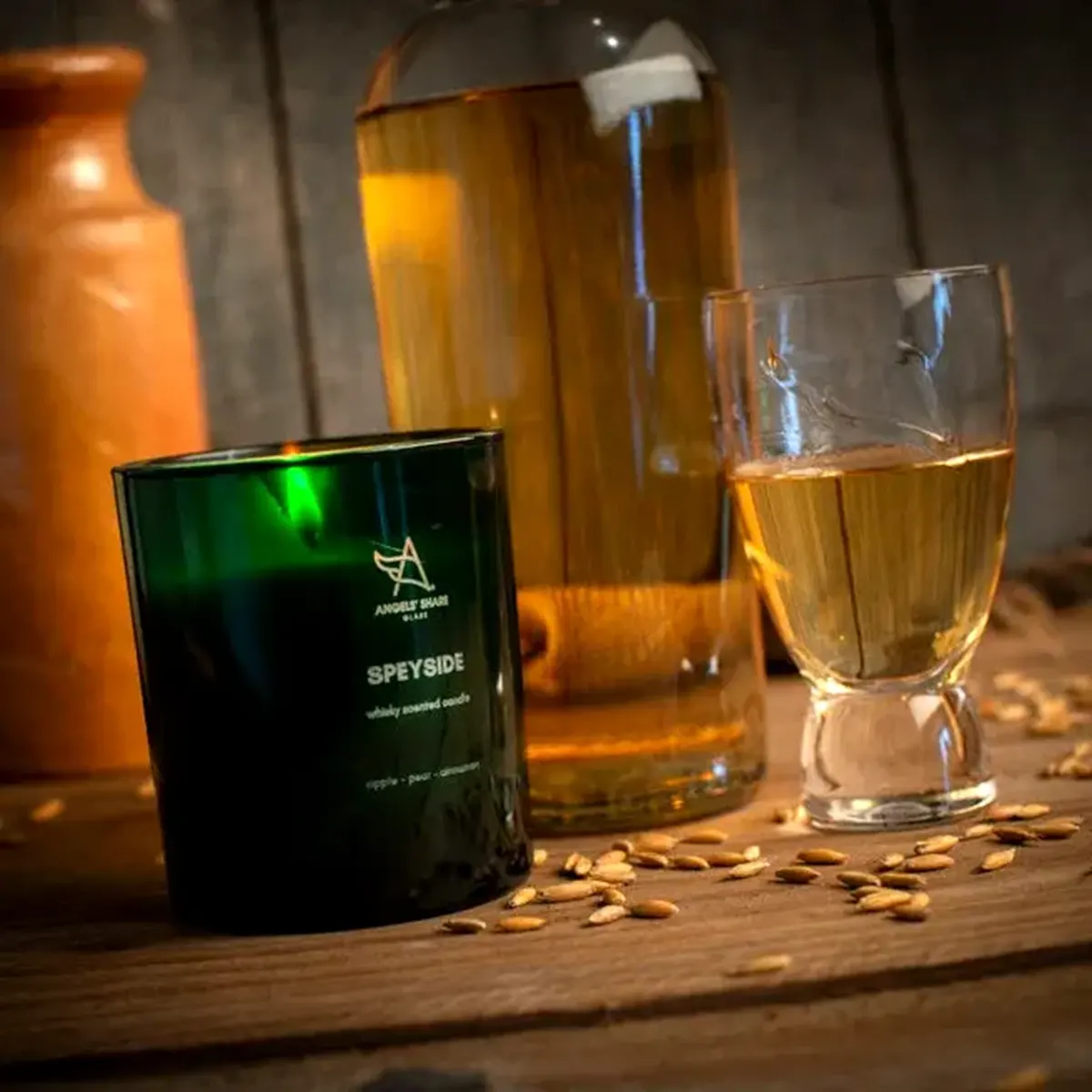 Speyside  - Angels' Share Whisky Duftkerze im Glas