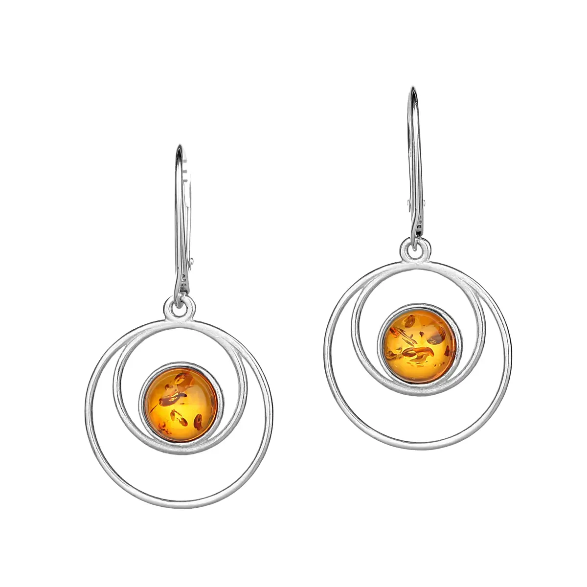 ohrhaenger-ohrringe-bernstein-amber-gelb-silber-irland-002WxsaRbfIBzPlC Amber Silver Circles - Irische Ohrstecker aus honigfarbenem Bernstein & Sterling Silber