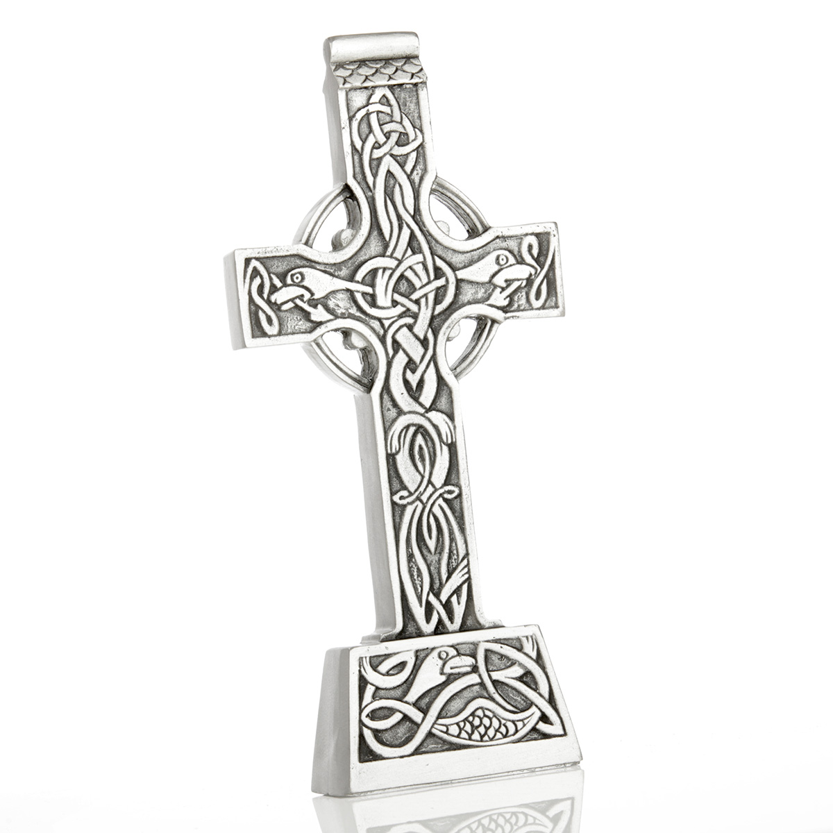 Great Celtic Cross - reich verziertes keltisches Kreuz - Handgefertigt in Irland