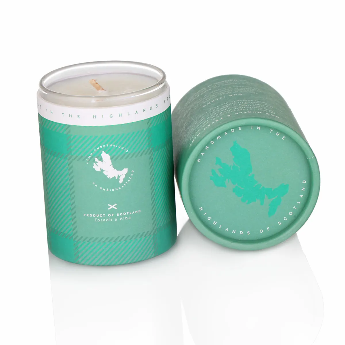 Isle of Skye Candles Duftkerze - Bog Myrtle & Fresh Mint - Erfrischender Duft der schottischen Highlands