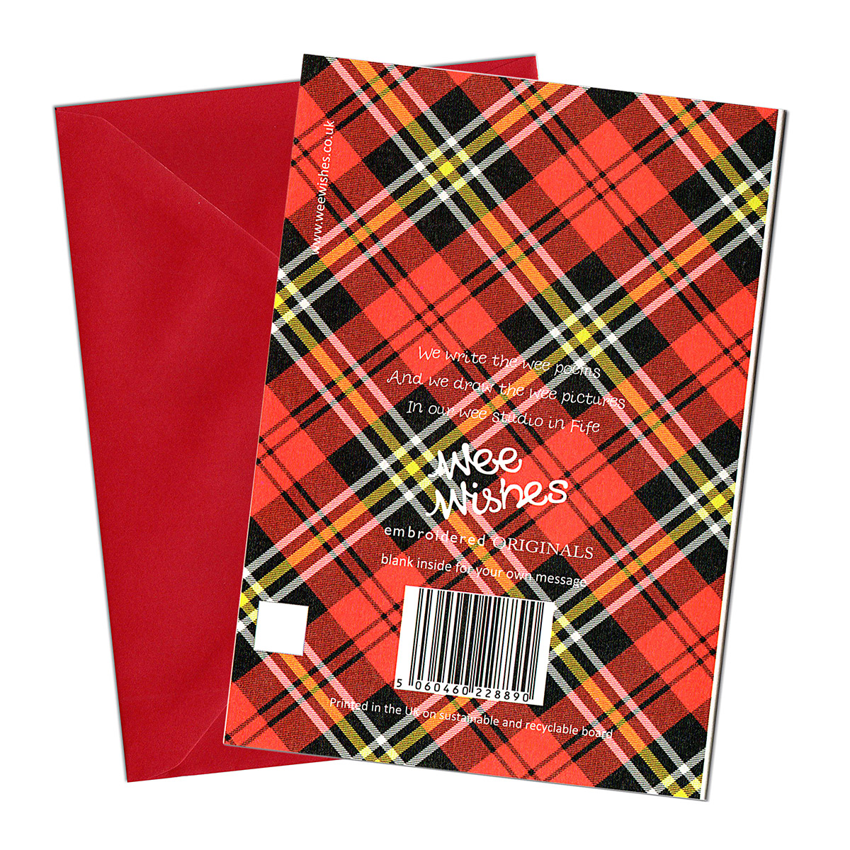 Och Aye the Moo It's Christmas - Wee Wishes Weihnachtskarte aus Schottland Och Aye the Moo It's Christmas - Wee Wishes Weihnachtskarte aus Schottland