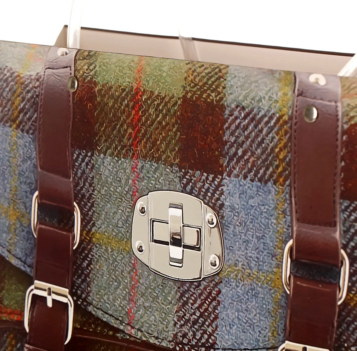 McLeod Tartan Shopping Bag - schottischer Karomuster Einkaufstasche aus Papier