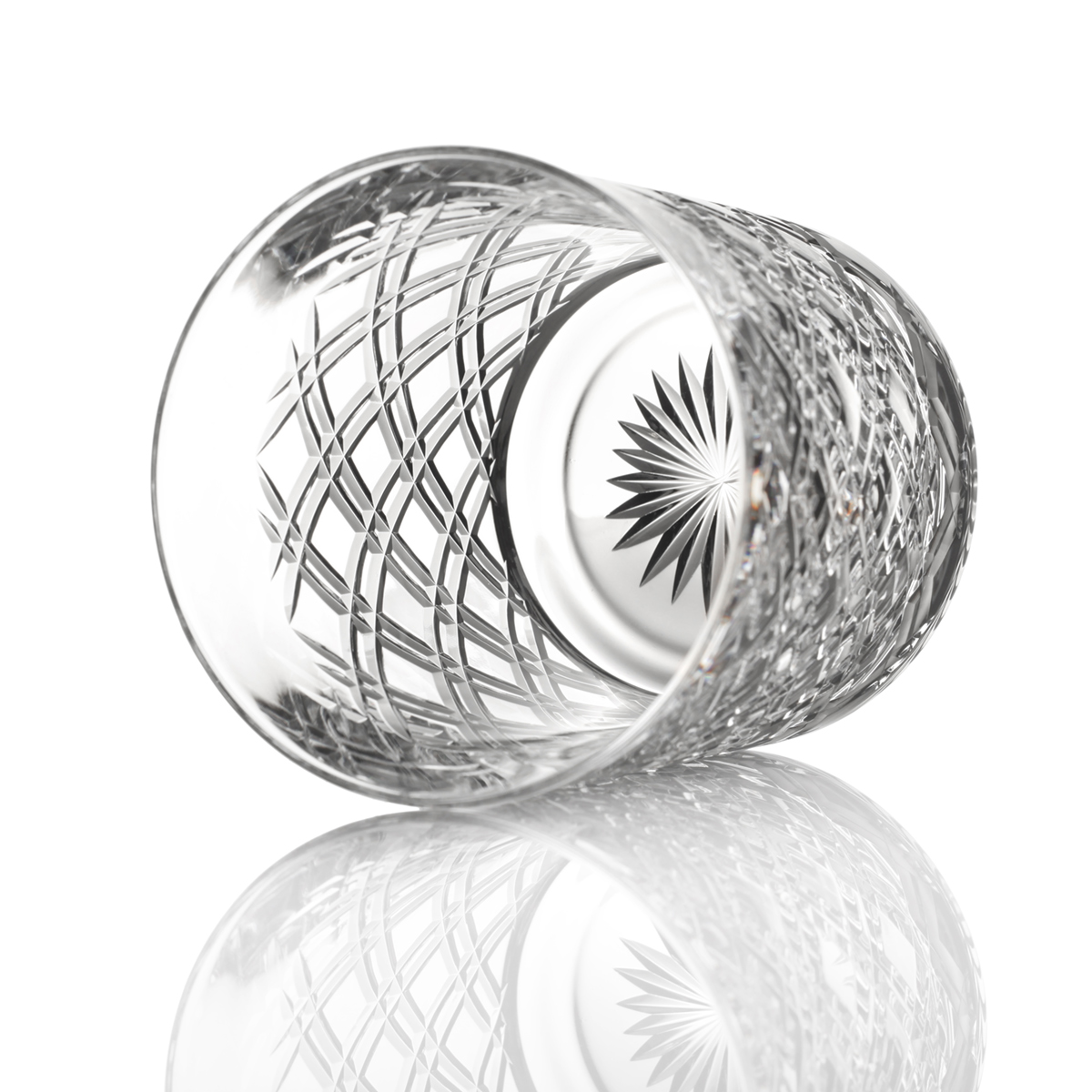 whisky-glas-tumbler-kristall-schotlland-tartan-004 Tartan - 2 x Whisky Tumbler - Handgefertigt aus Kristallglas