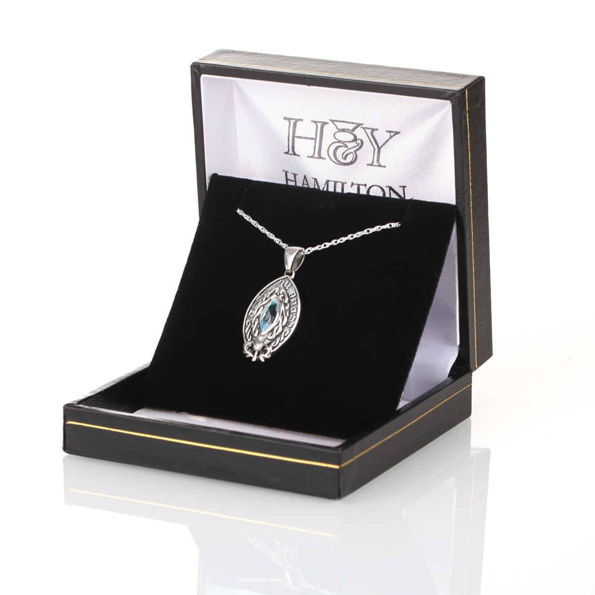 kette-anhaenger-alba-gu-brath-schottland-scotland-topaz-001 Alba Gu Brath / Schottland für Immer - keltische Kette aus Silber & Topaz