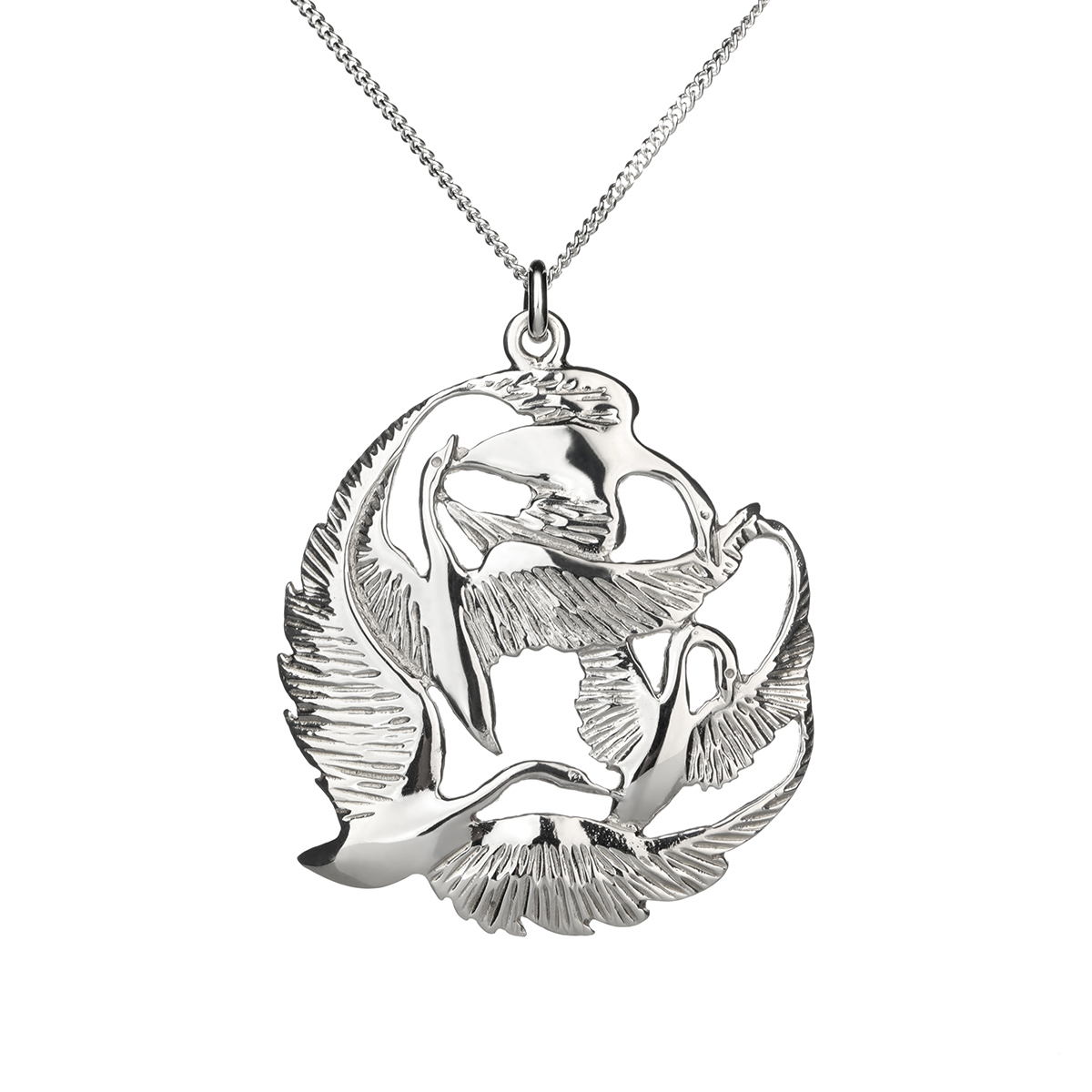 children-kinder-lir-schwan-kette-irland-003 Children of Lir Kette aus Sterlingsilber – handgefertigt in Irland