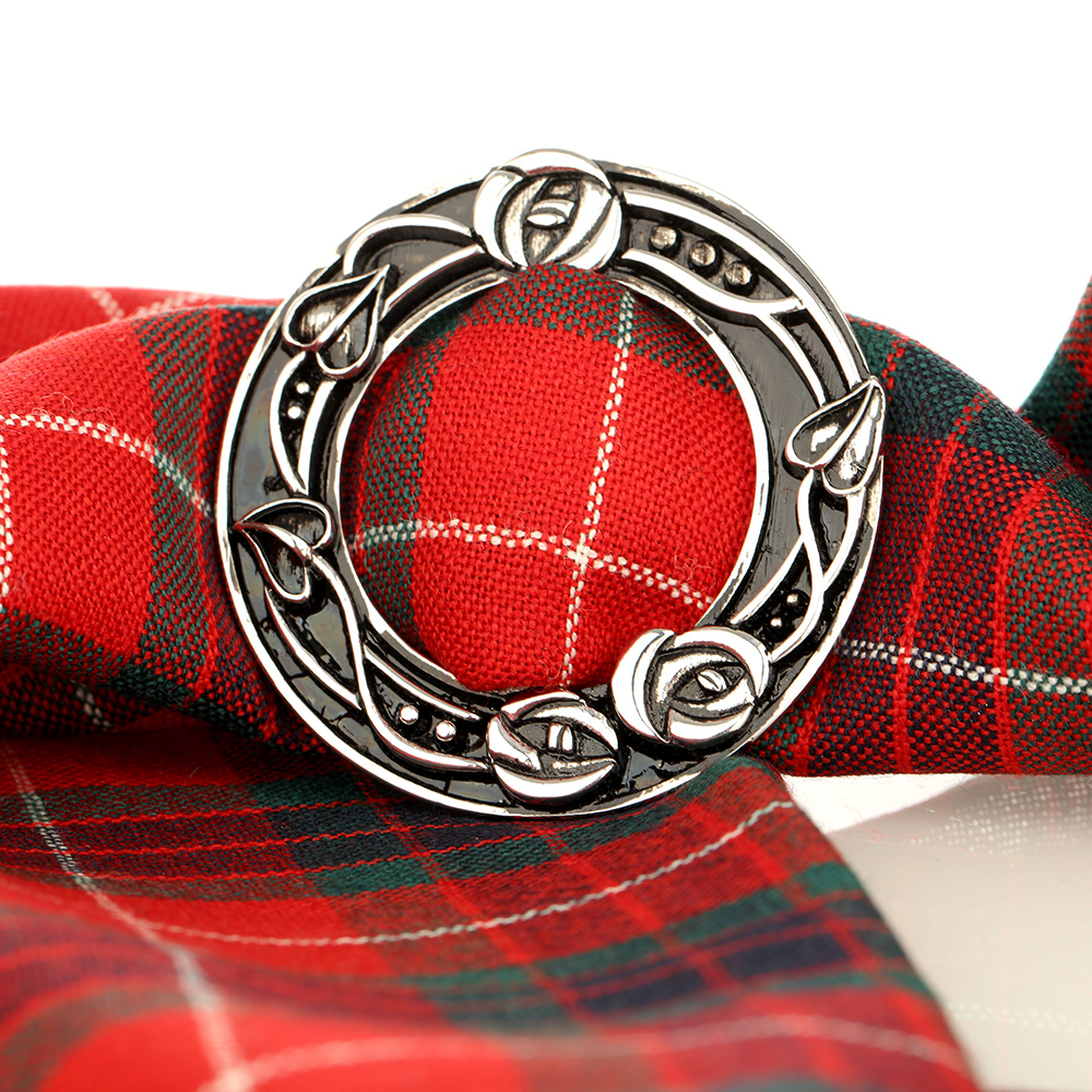 The Glasgow Rose Schalring - Traditionell handgefertigt in Schottland