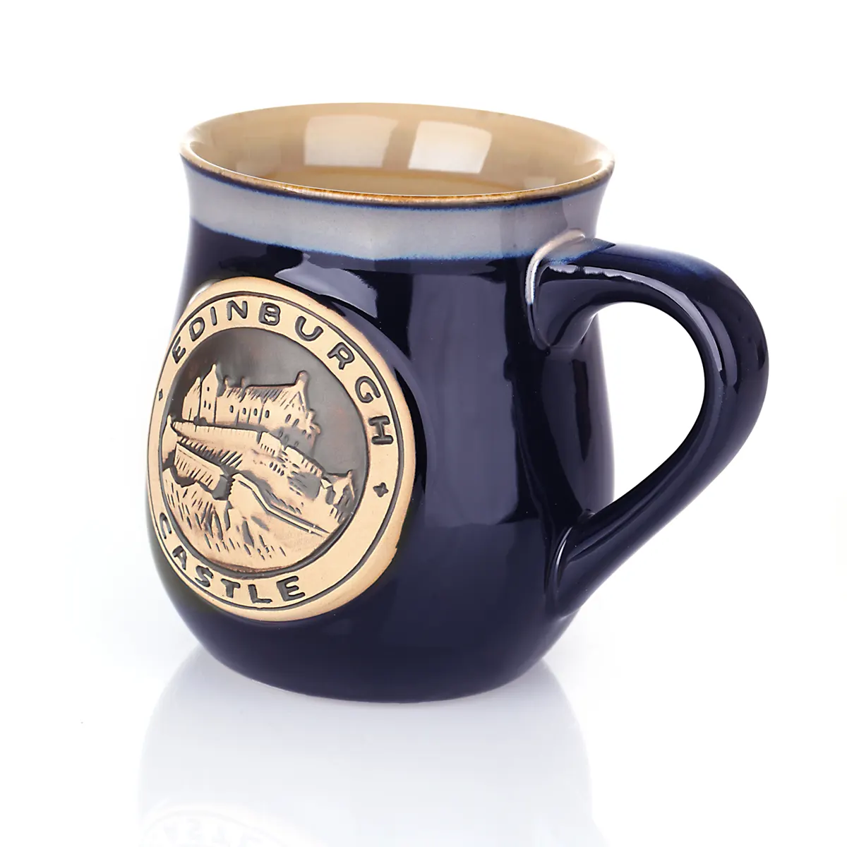 Edinburgh Stoneware Mug - Schottischer Becher aus Keramik - Blau