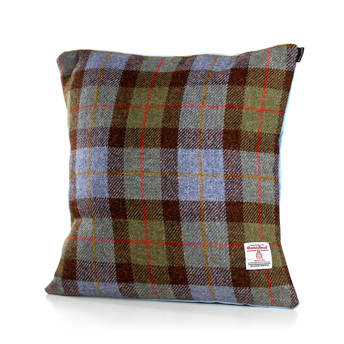 Harris Tweed Kissen aus Schottland - MacLeod Tartan - 45 x 45 cm