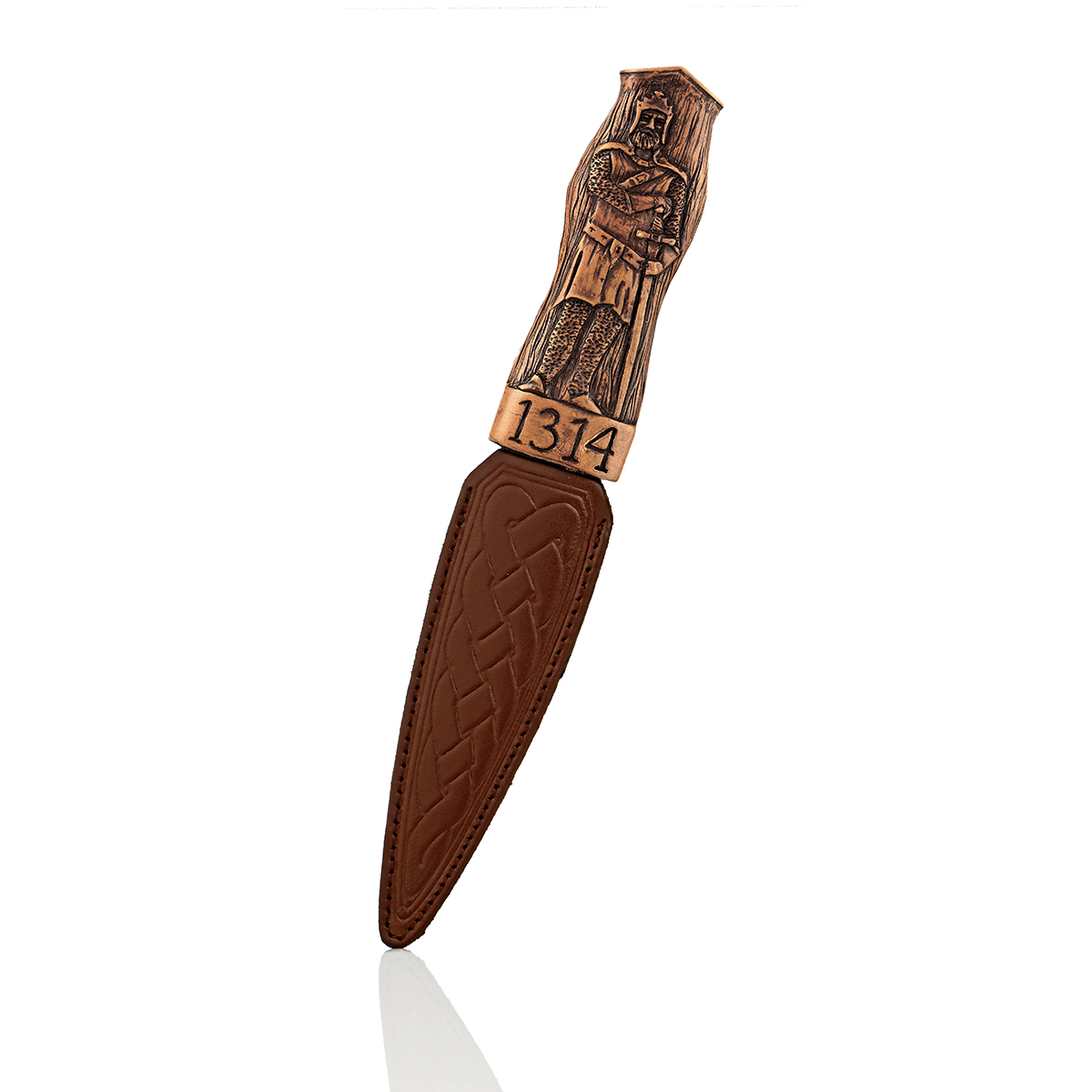 sgian-dubh-bannockburn-schottland-robert-bruce-011 Bannockburn Sgian Dubh aus Schottland - Robert Bruce - Edelstahl & Lederscheide