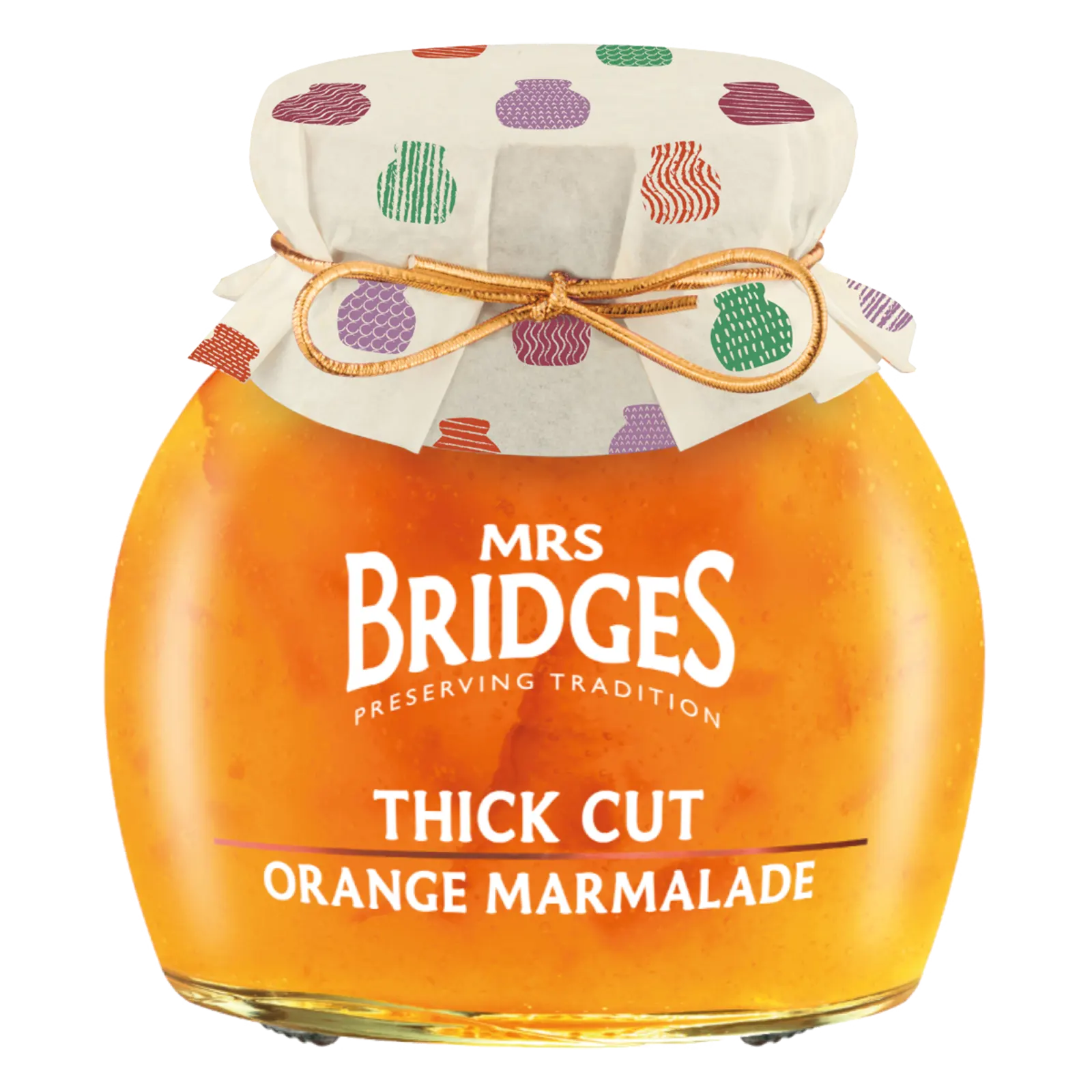 Mrs Bridges Thick Cut Orange Marmalade – Traditionelle Orangenmarmelade