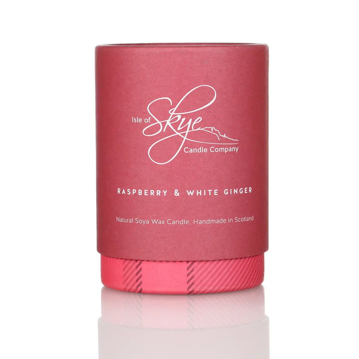 Isle of Skye Candles Duftkerze - Rasperry & White Ginger - Fruchtiger Duft aus Schottland