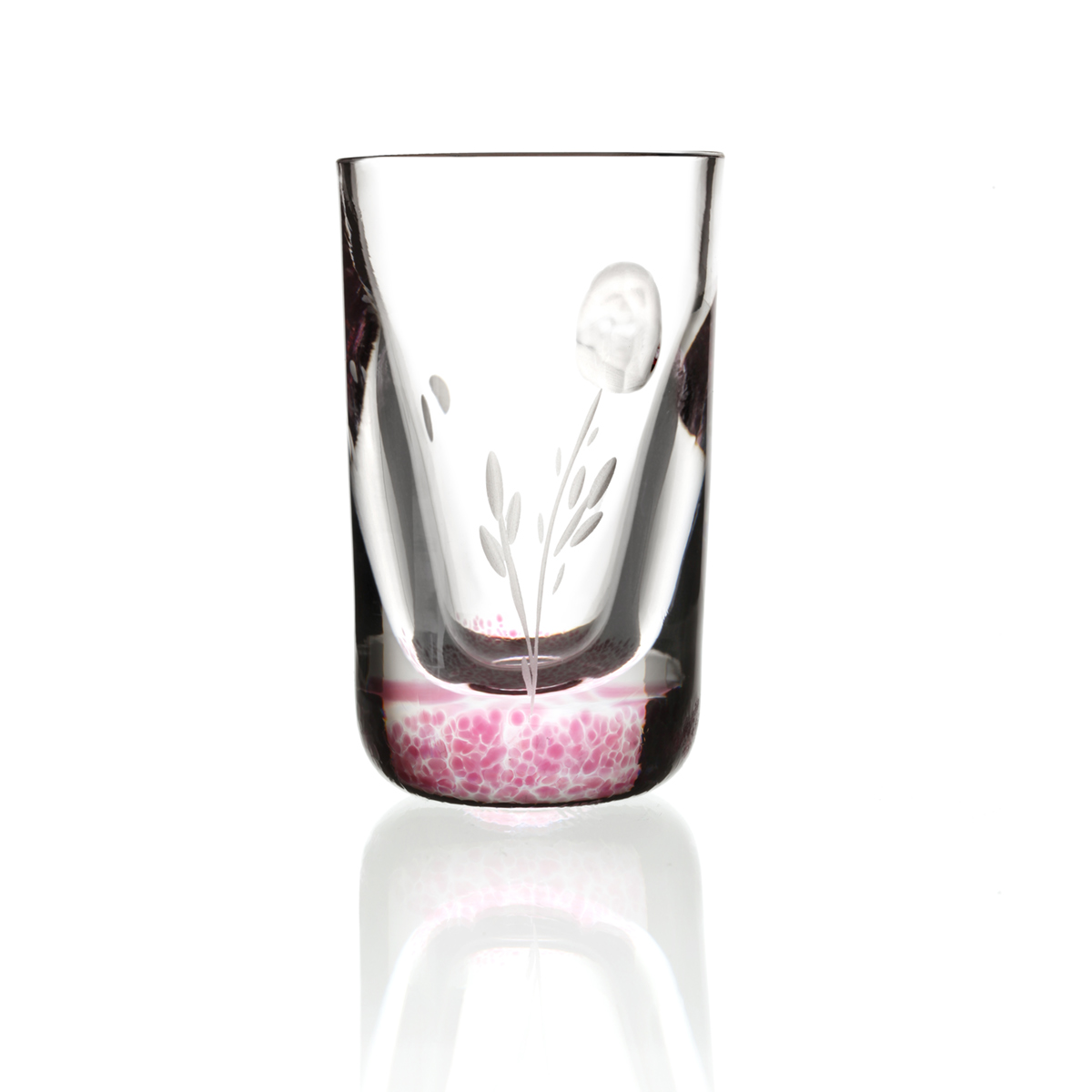 shot-schnaps-glas-irland-irish-rose-006 Irish Rose Shotglas - Handgefertigtes Kristallglas aus Irland