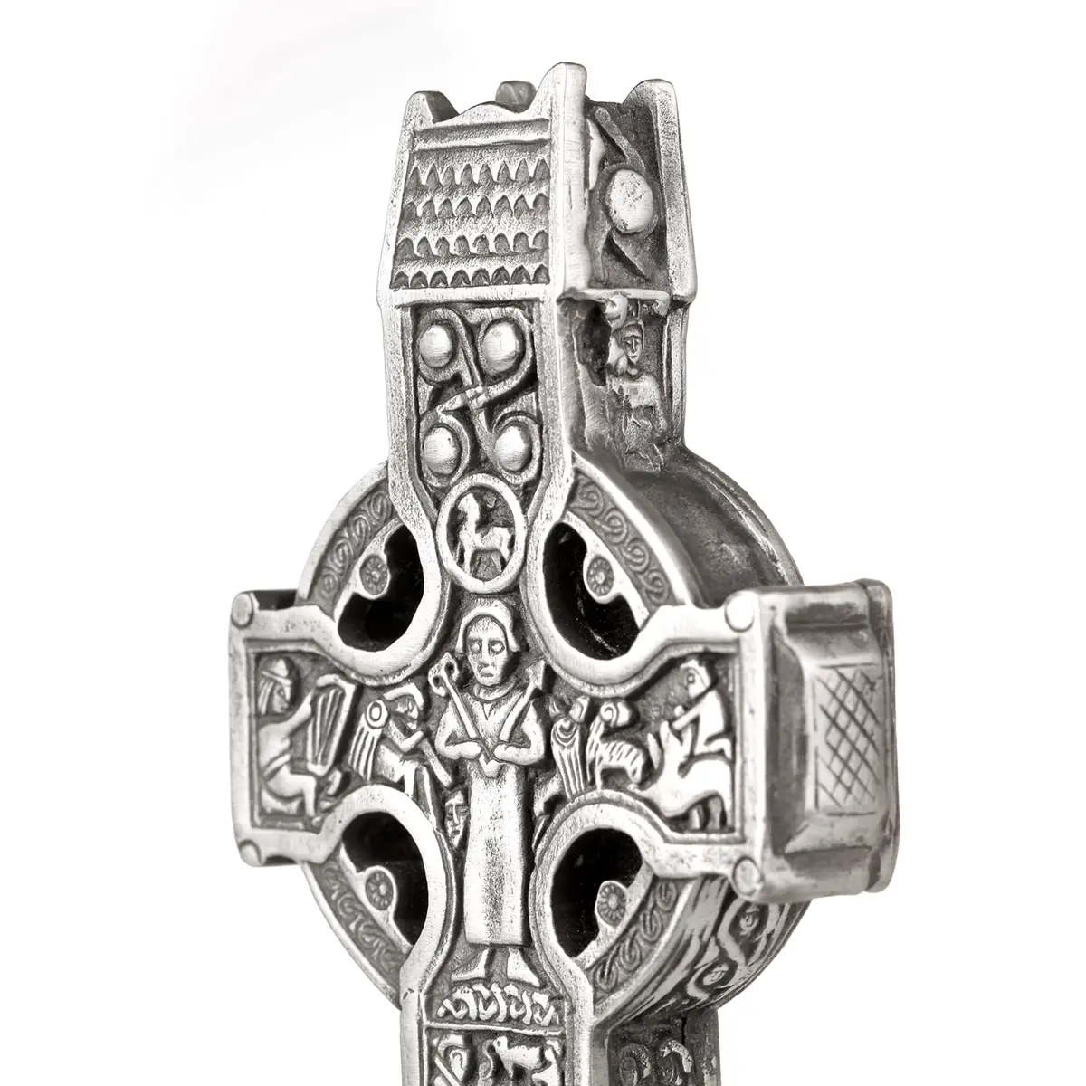 Durrow High Cross - reich verziertes keltisches Kreuz aus Irland