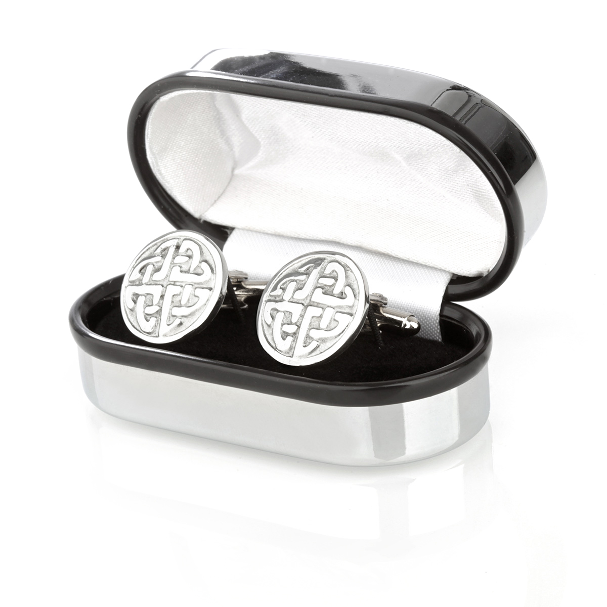 keltisch-schottisch-manschettenknopf-cufflink-00255918e1db4ad0 Celtic Interlace - Keltische Manschettenknöpfe aus Schottland