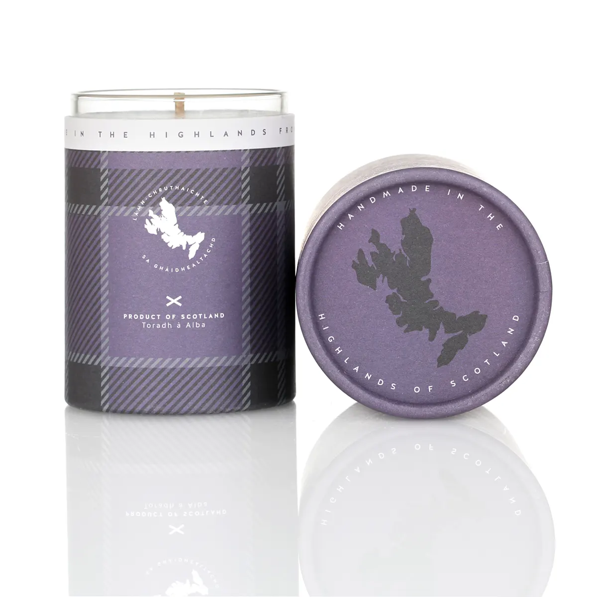 Isle of Skye Candles Duftkerze XL - Wild Mountain Thyme - Erfrischender Highland Duft aus Schottland