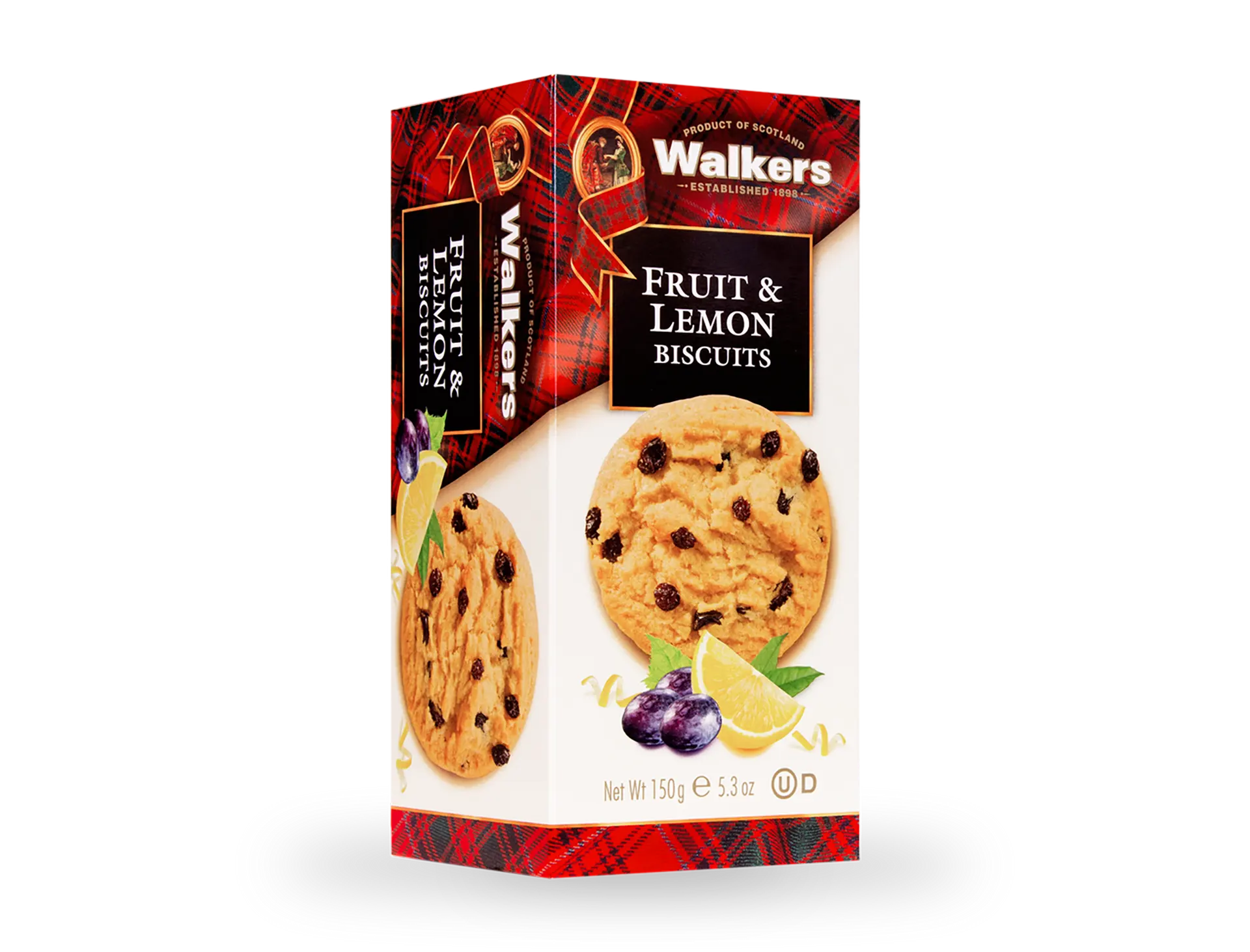 Walker’s Shortbread Fruit & Lemon Biscuits aus Schottland