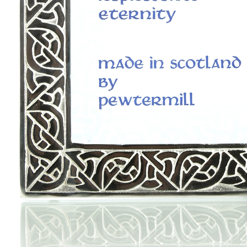 Celtic Ornaments - keltischer Bilderrahmen aus Schottland - 5x7" (ca. 13x18 cm)