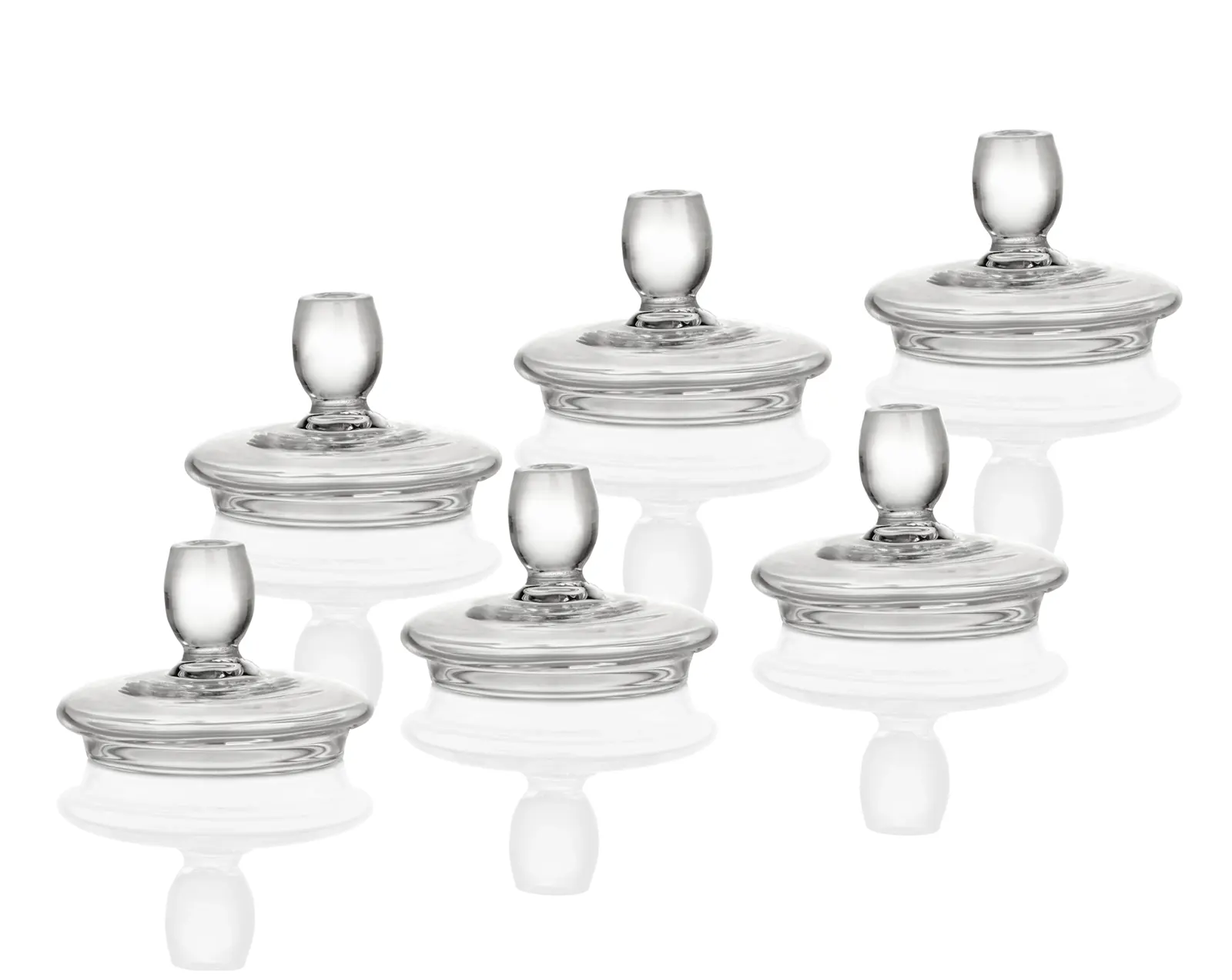 6 x Glencairn Tasting Cap - offizieler Glasdeckel für das original Glencairn Tasting Glas