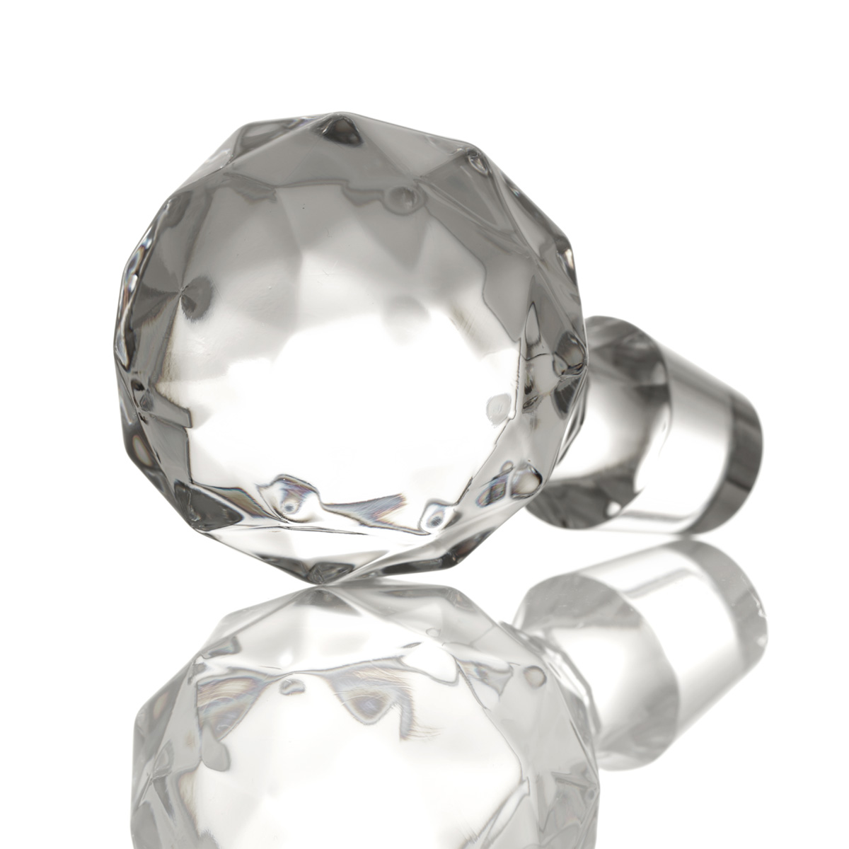 Edinburgh - handgefertigte  Kristallglas Whisky Karaffe mit Diamantschliff