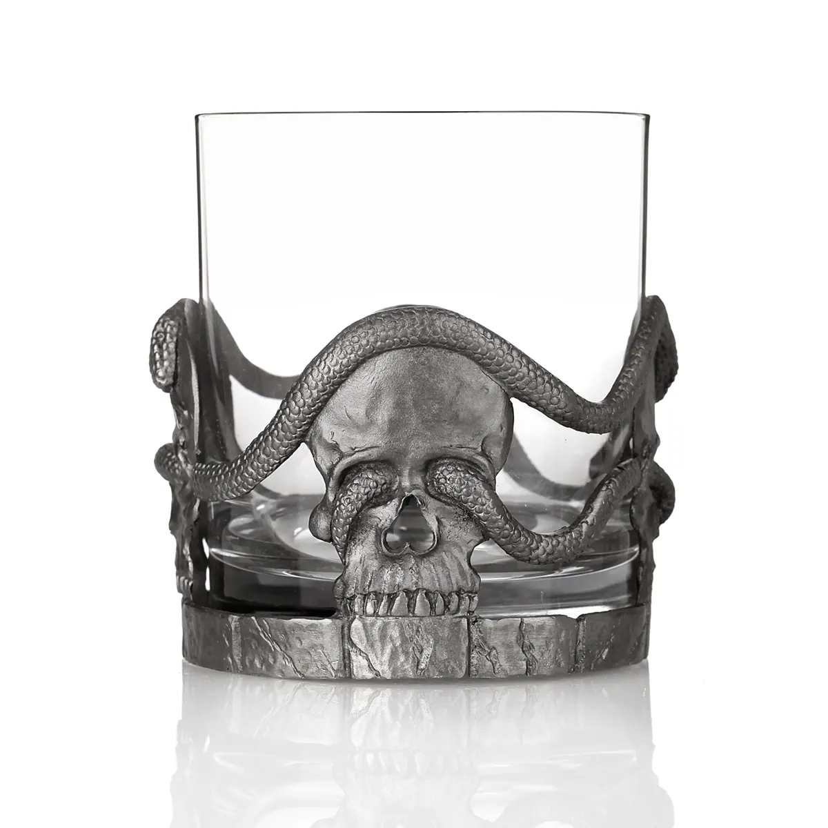 whisky-glas-tumbler-death-poison-skull-totenkopf-004 Skull Whisky Tumbler - Handgefertigtes Totenkopf Whiskyglas aus England
