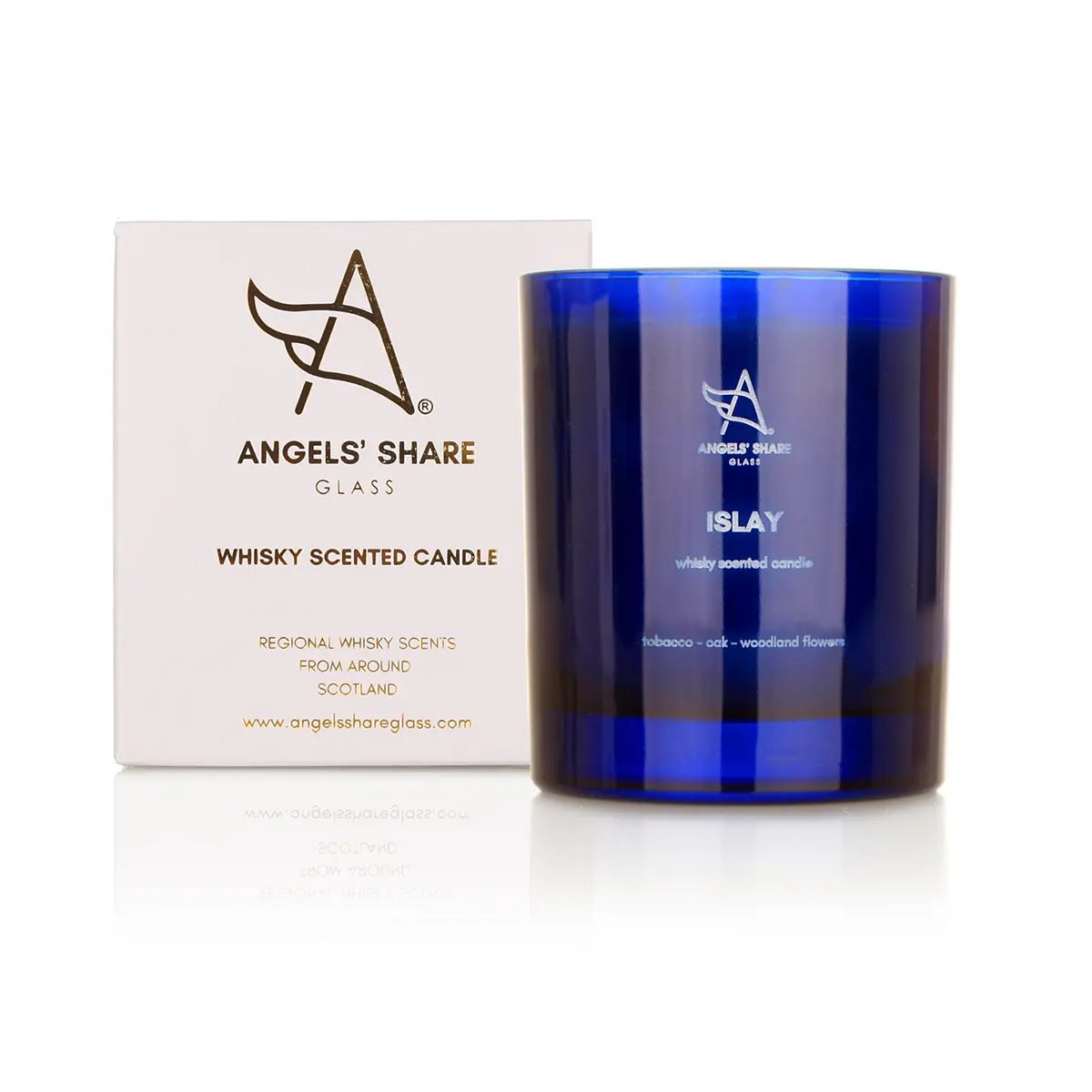 Angels' Share Islay Whisky Duftkerze – Handgegossen in Schottland aus Sojawachs Angels' Share Islay Whisky Duftkerze – Handgegossen in Schottland aus Sojawachs