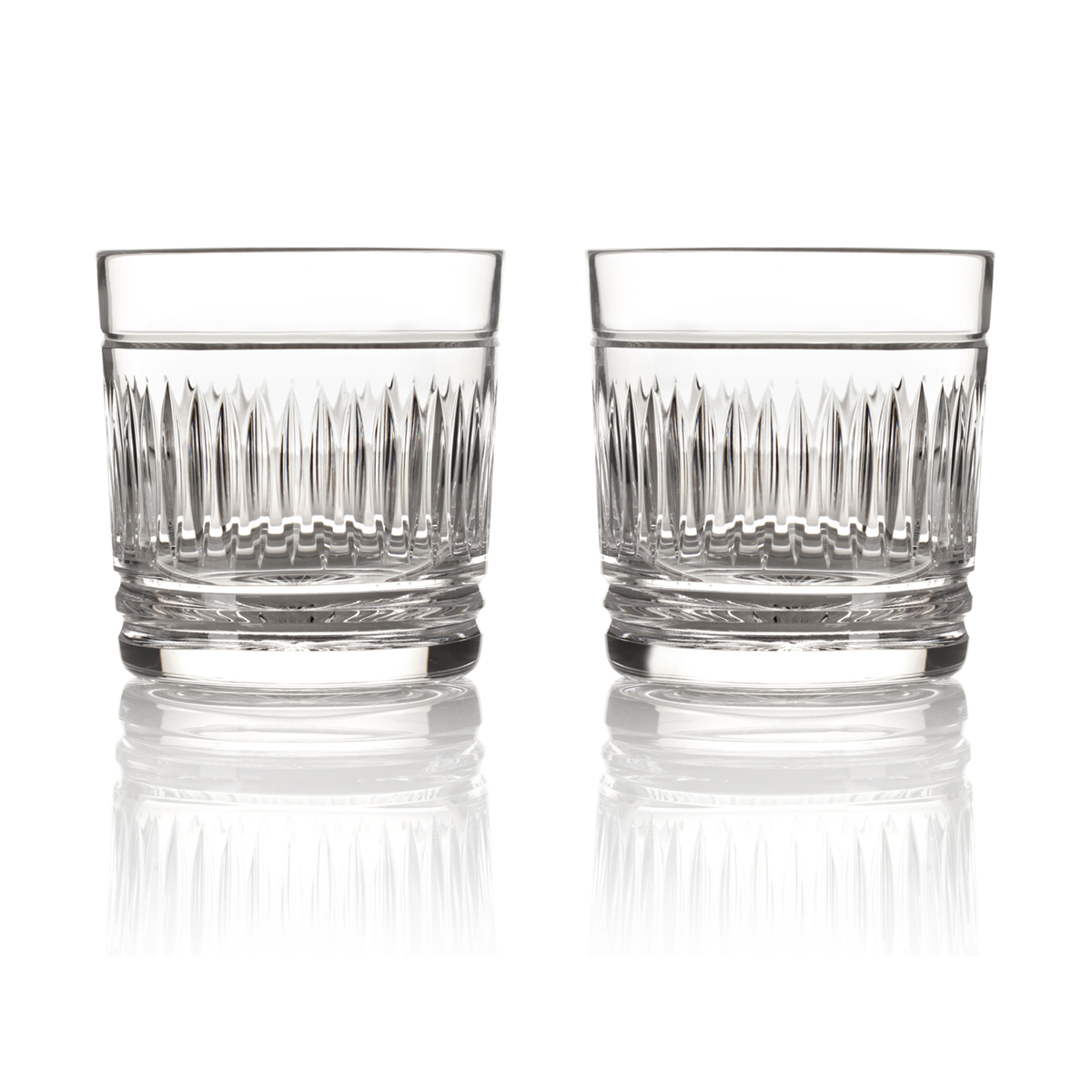 whisky-glas-tumbler-kristall-art-deco-001BSY4qF0fuZ5eQ Art Deco - 2 x Whisky Tumbler - Handgefertigt aus Kristallglas