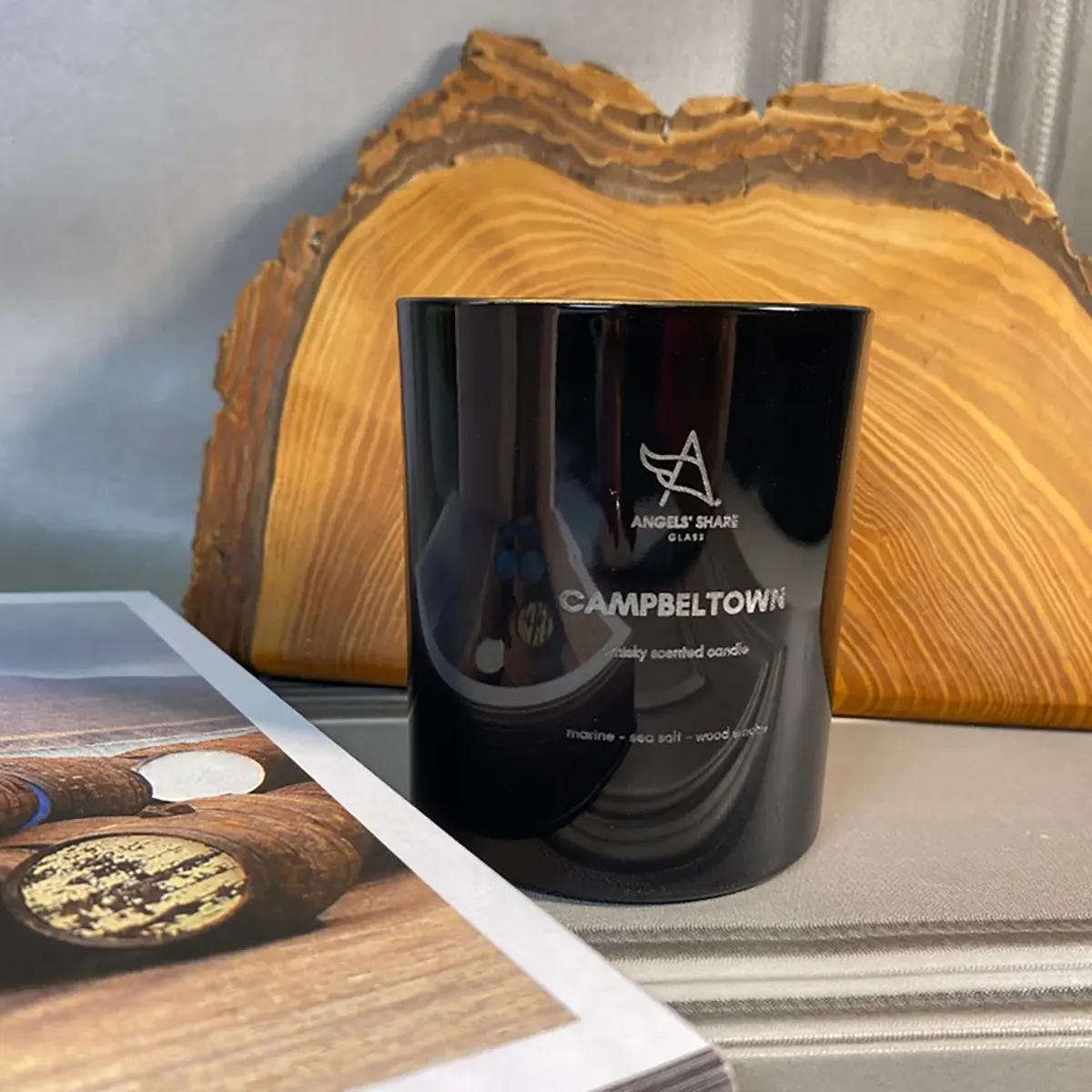 Angels' Share Campeltown Whisky Duftkerze – Handgefertigt in Schottland aus Sojawachs Angels' Share Campeltown Whisky Duftkerze – Handgefertigt in Schottland aus Sojawachs