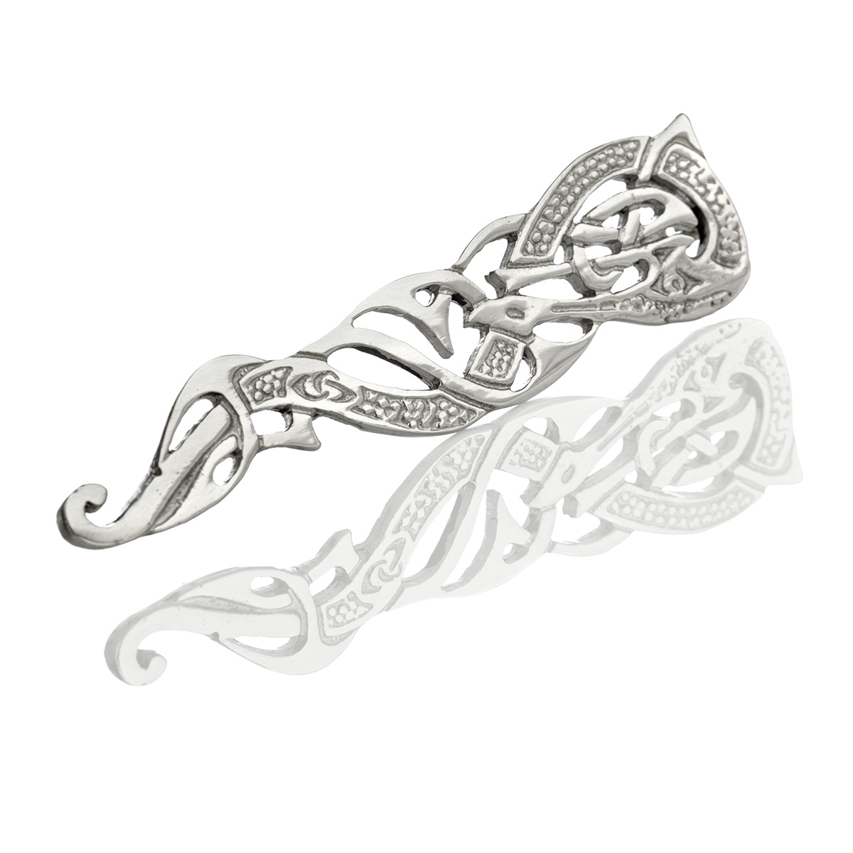 Celtic Sea Dragon - keltischer Kilt Pin - Handgefertigt in Schottland