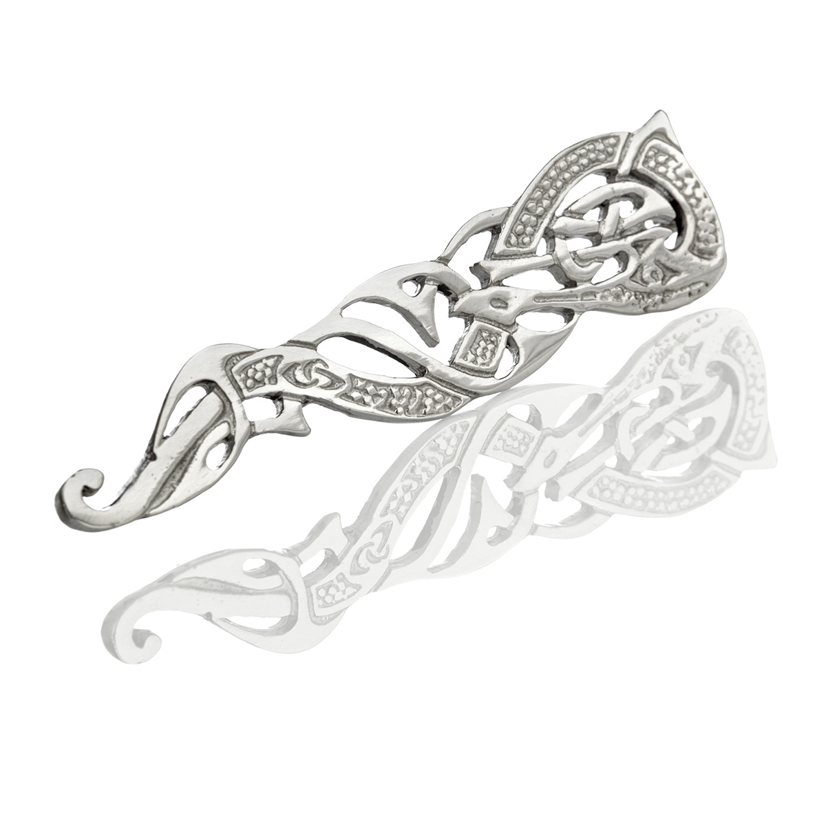 keltisch-schottisch-kilt-kiltpin-008 Celtic Sea Dragon - keltischer Kilt Pin - Handgefertigt in Schottland