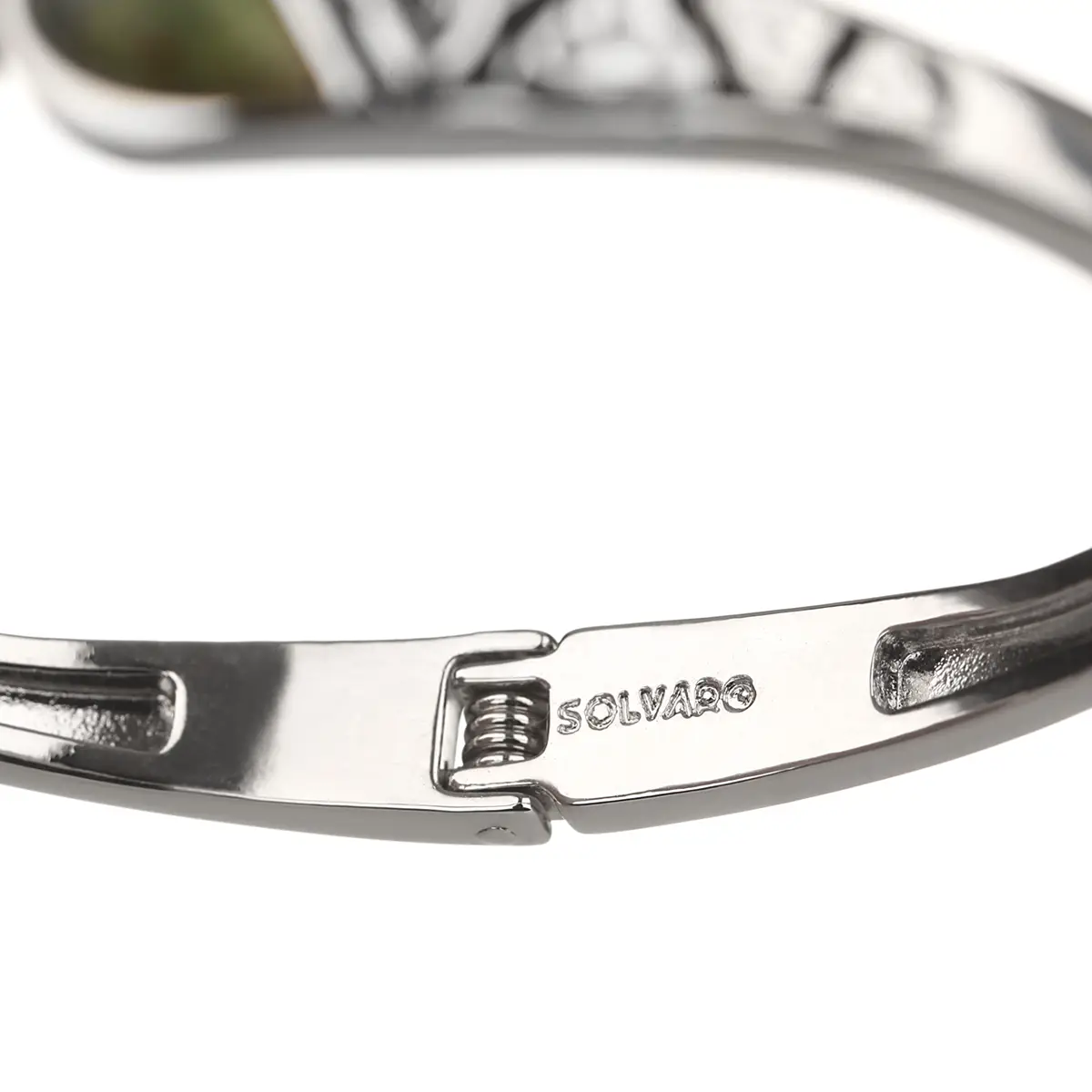 armband-armreif-silber-edelstahl-keltisch-connemara-marmor-007VExhydP6Is8Qs Connemara Trinity Armreif aus Irland - Edelstahl rhodniert mit Scharnier