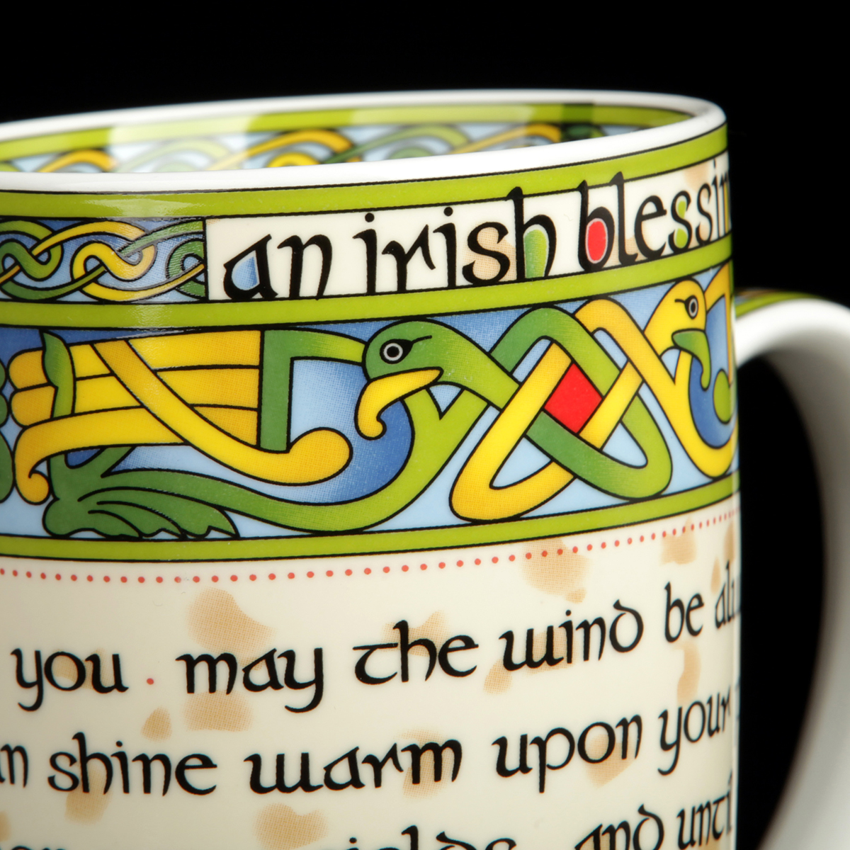 Irish Blessing Mug - Keltischer Kaffeebecher mit dem berühmten irischen Segen