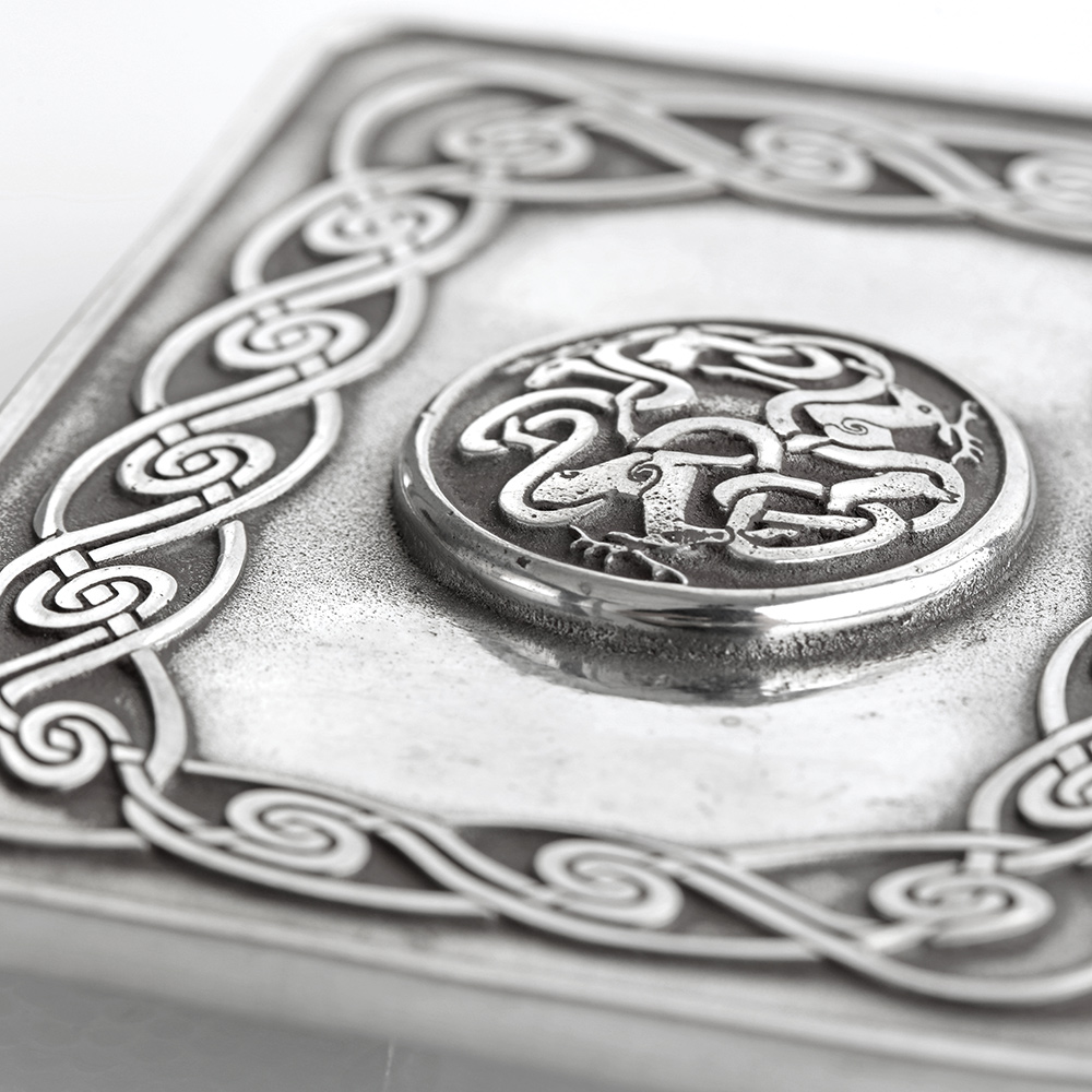 kilt-buckle-guertelschnalle-clanart-016 Zoomorphic Kilt Gürtelschnalle - handgefertigt mit keltischem Tiermotiv