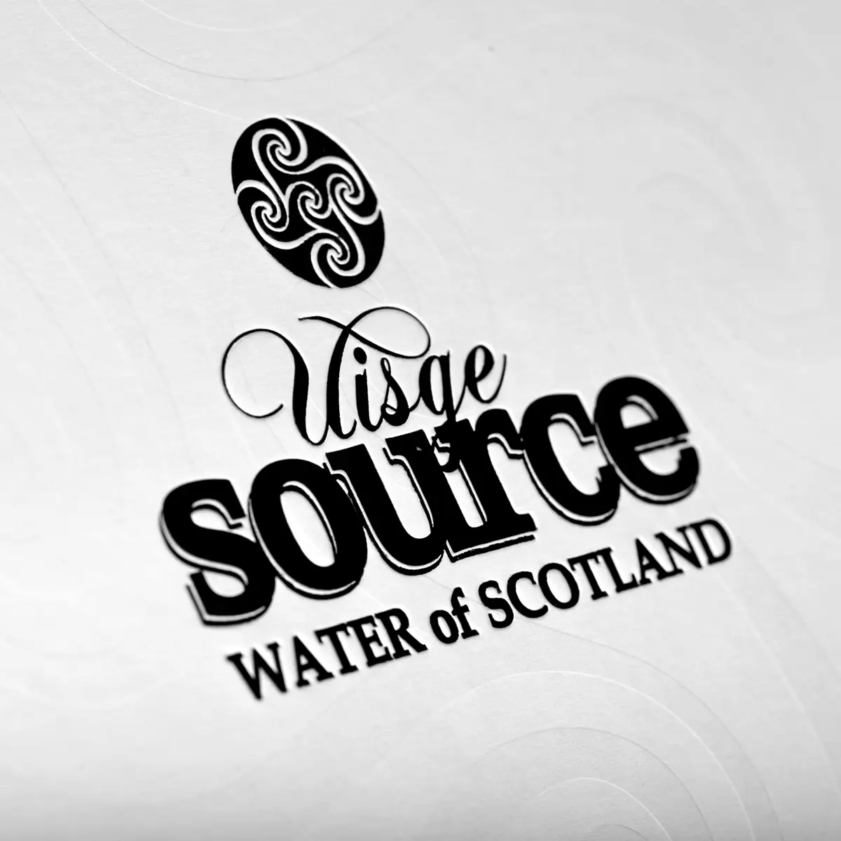 Speyside - Uisge Source Whisky Wasser aus Schottland - Geschenkset mit Pipette