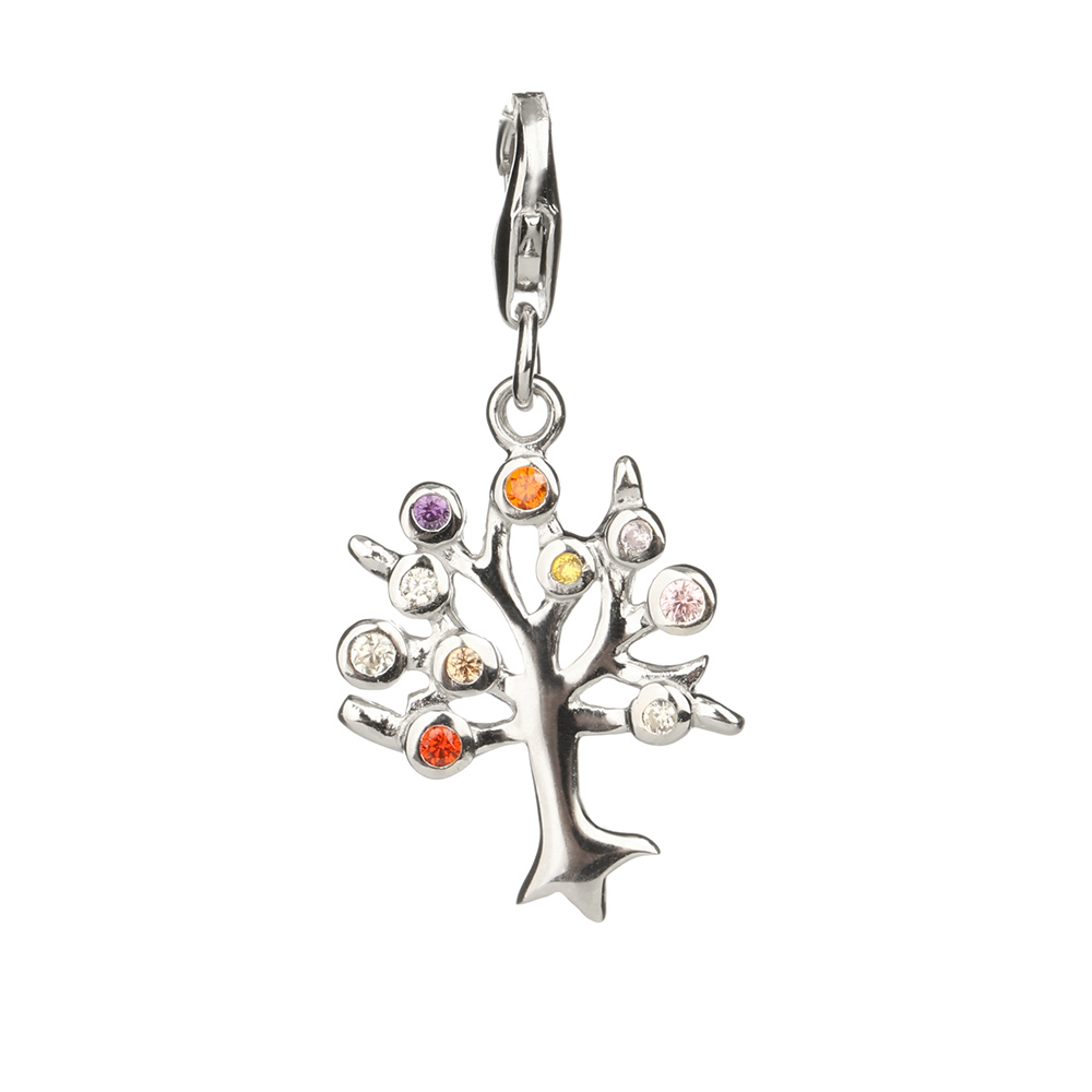 Tree-of-life-charm-bettelarmband-sterling-silber-001 Tree Of Life - Der Lebensbaum als Charm aus Sterling Silber & Kristall