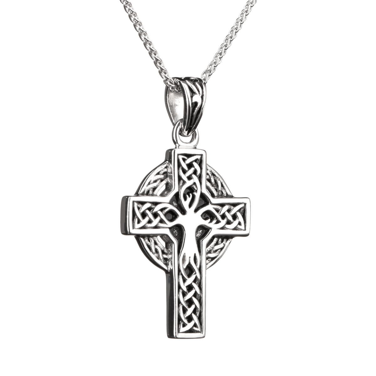 Kette-anhaenger-keltisches-kreuz-silber-lebensbaum-yggdrasil-006rt0m44CnEJfZ9 Tree of Life Celtic Cross - keltisches Lebensbaum Kreuz - Sterling Silber handgefertigt in Irland