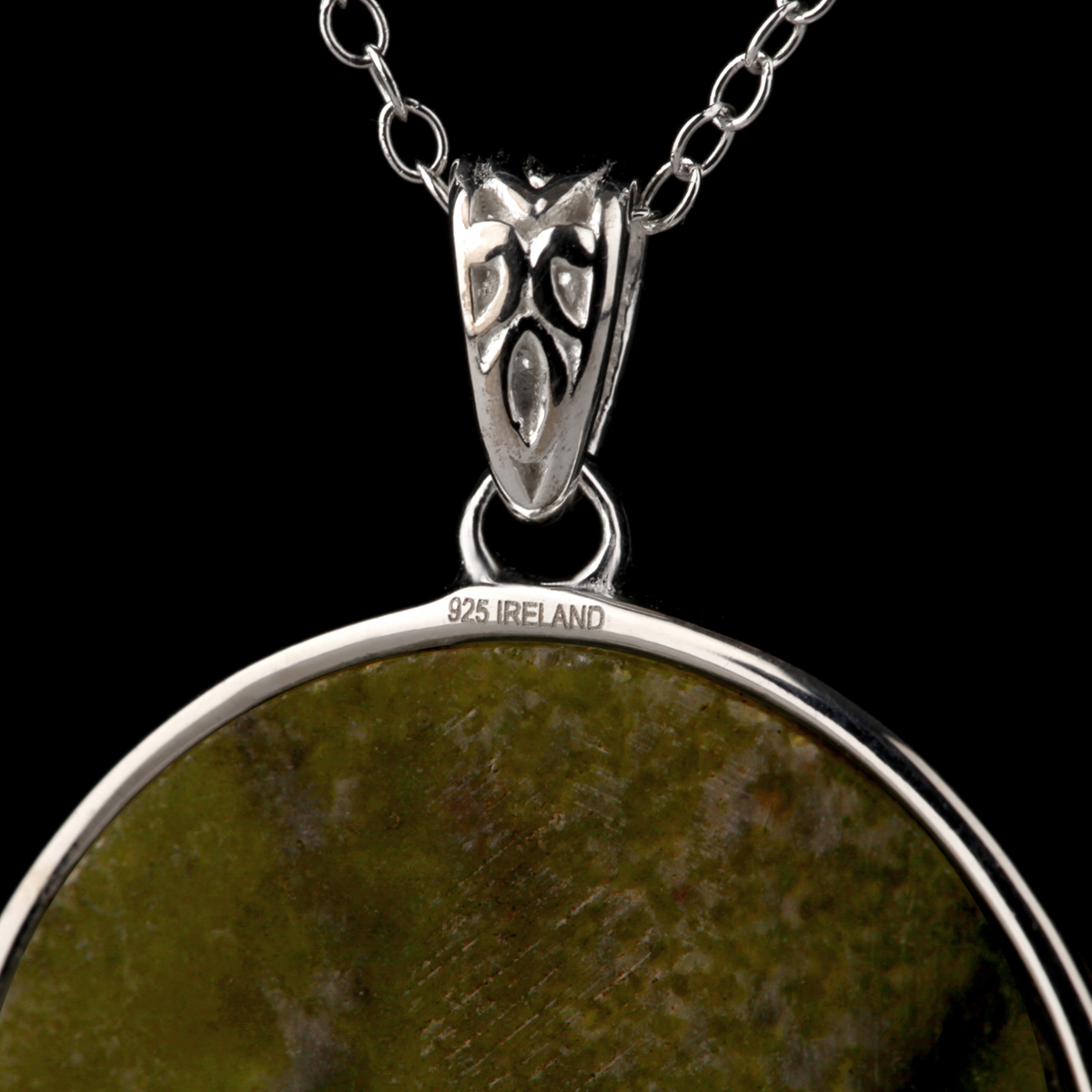 Connemara Tree of Life - irischer Lebensbaum Kette aus Silber & Marmor