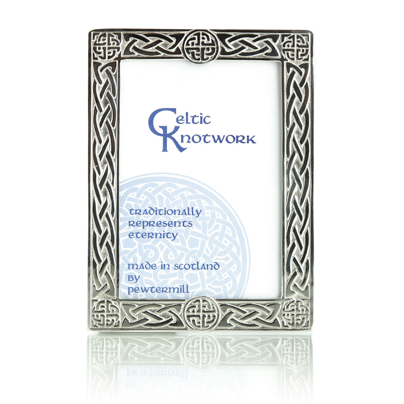IMG_0527_x Celtic Cross - keltischer Bilderrahmen aus Schottland - 4x6 Inch (ca 10x15 cm)