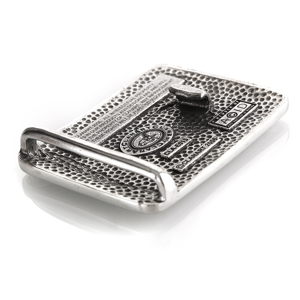 kilt-buckle-guertelschnalle-clanart-013 Highland Stag Kilt Gürtelschnalle - Schottischer Hirsch & keltische Ornamente