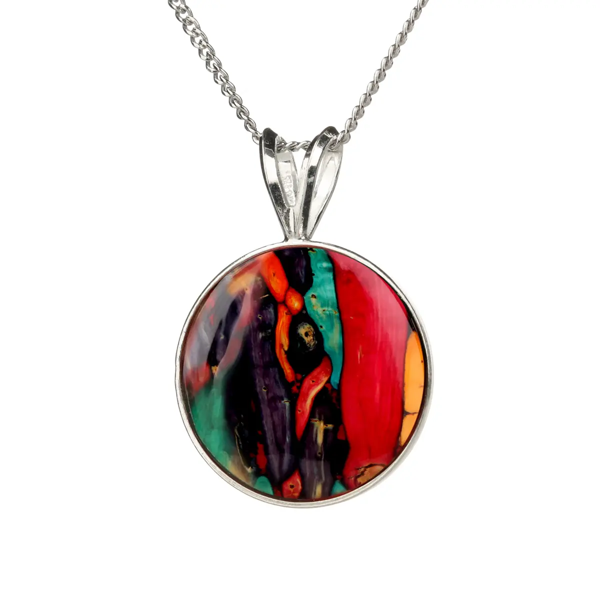 kette-anhaenger-schottischer-heathergem-schmuck-silber-012 Highland Heathergem - Schottische Kette aus Sterling Silber & Heide
