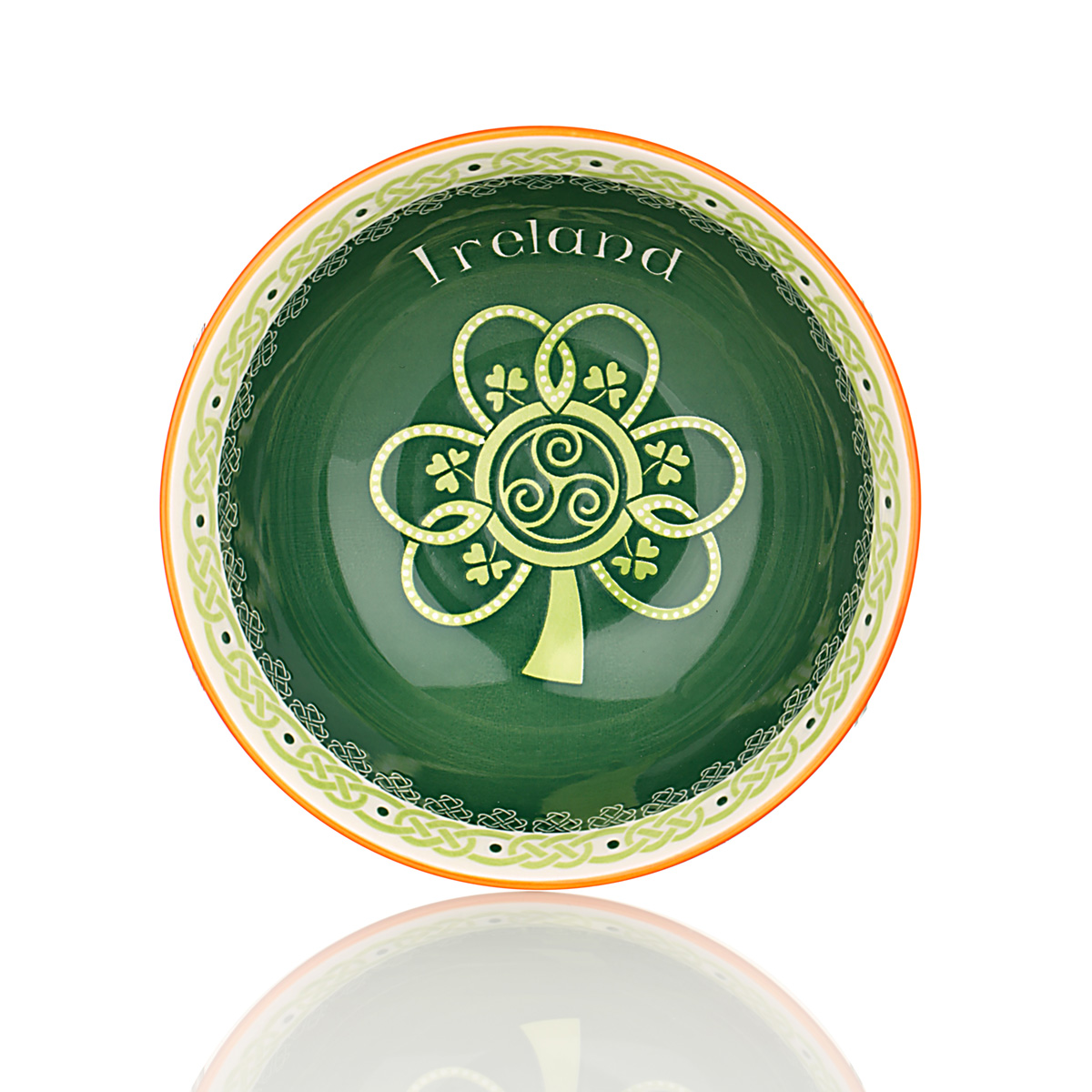 Irealand Shamrock Bowl - Keltisch inspirierte Schale aus Irland