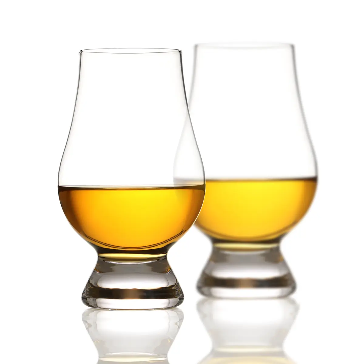 2 x Glencairn Whisky Tasting Glas im Luxus Doppel Set - Original aus Schottland