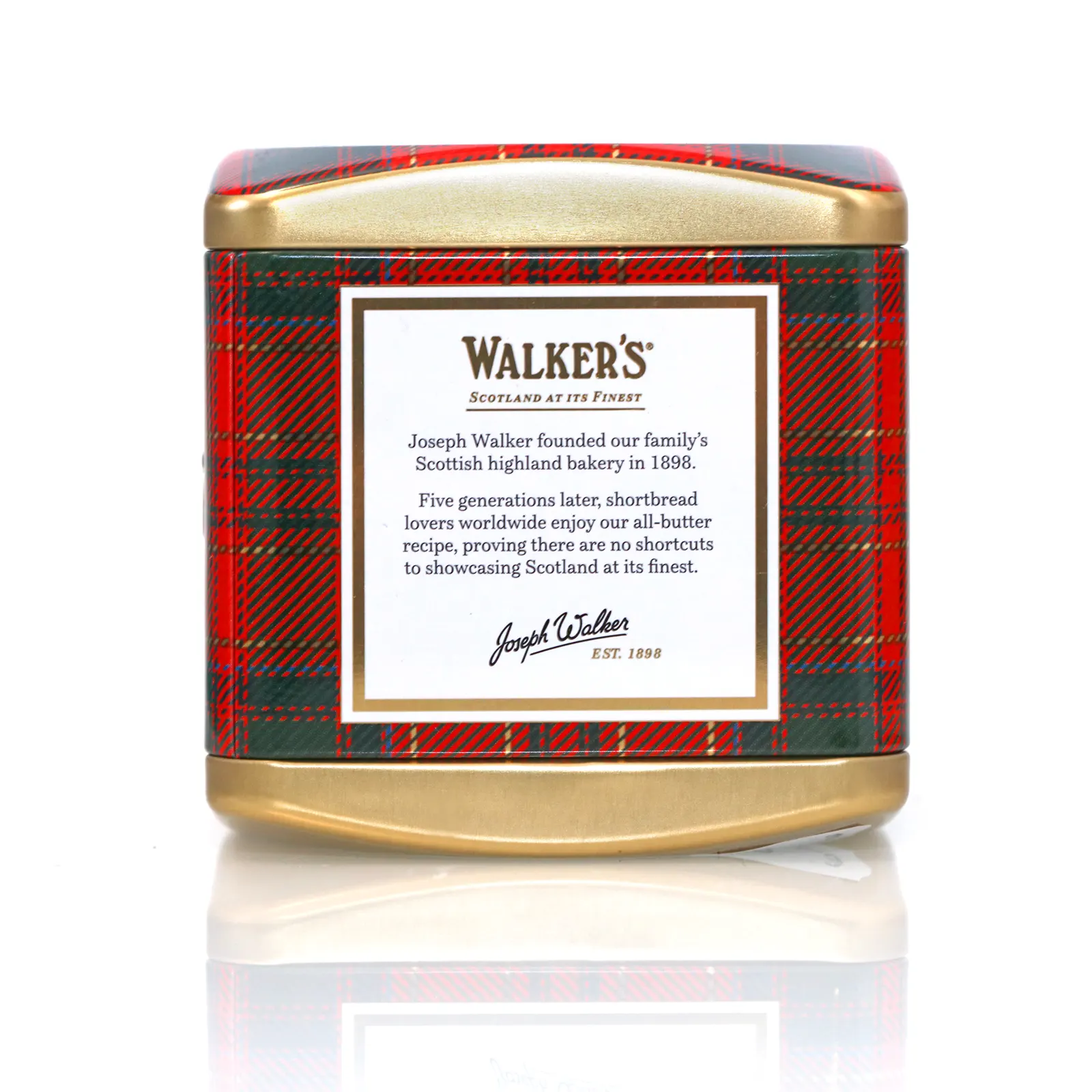 Walker’s Mini Shortbread Fingers Tartan Tin – Schottisches Gebäck in Metalldose