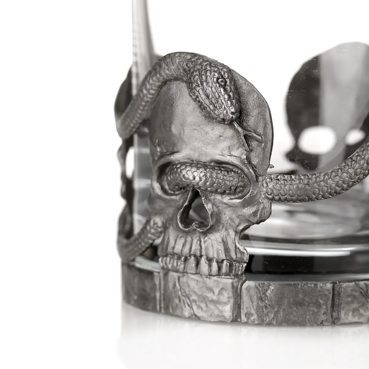 whisky-glas-tumbler-death-poison-skull-totenkopf-006 Skull Whisky Tumbler - Handgefertigtes Totenkopf Whiskyglas aus England