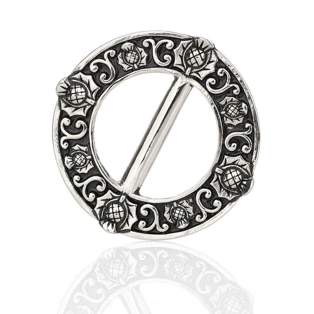 scarf-ring-schal-scottish-thistle-0014zkufyFuFTy3t Scottish Thistle - Schottische Distel Schalring aus Schottland